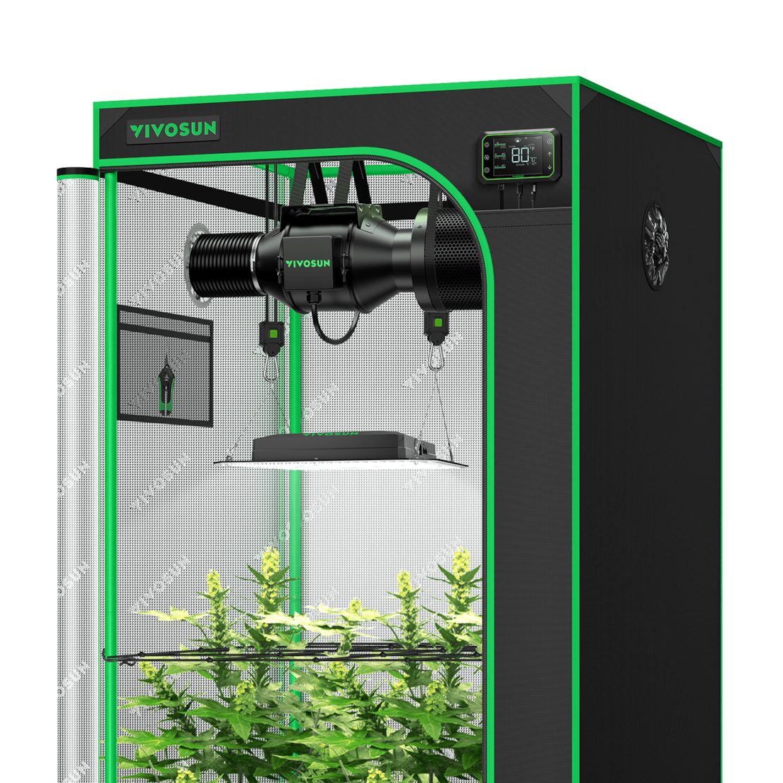 VIVOSUN Gewächshaus VIVOSUN Smart Growbox Komplettset, günstig online kaufen