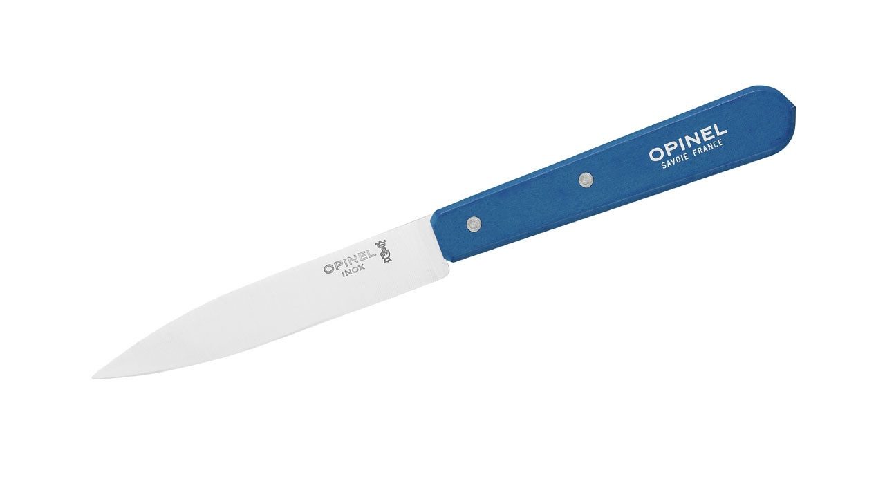 Opinel Gemüsemesser Opinel Küchenmesser No 112, rostfrei, Buchegriff, rostfreier Stahl, Hainbuche-Griff, glatte Klinge