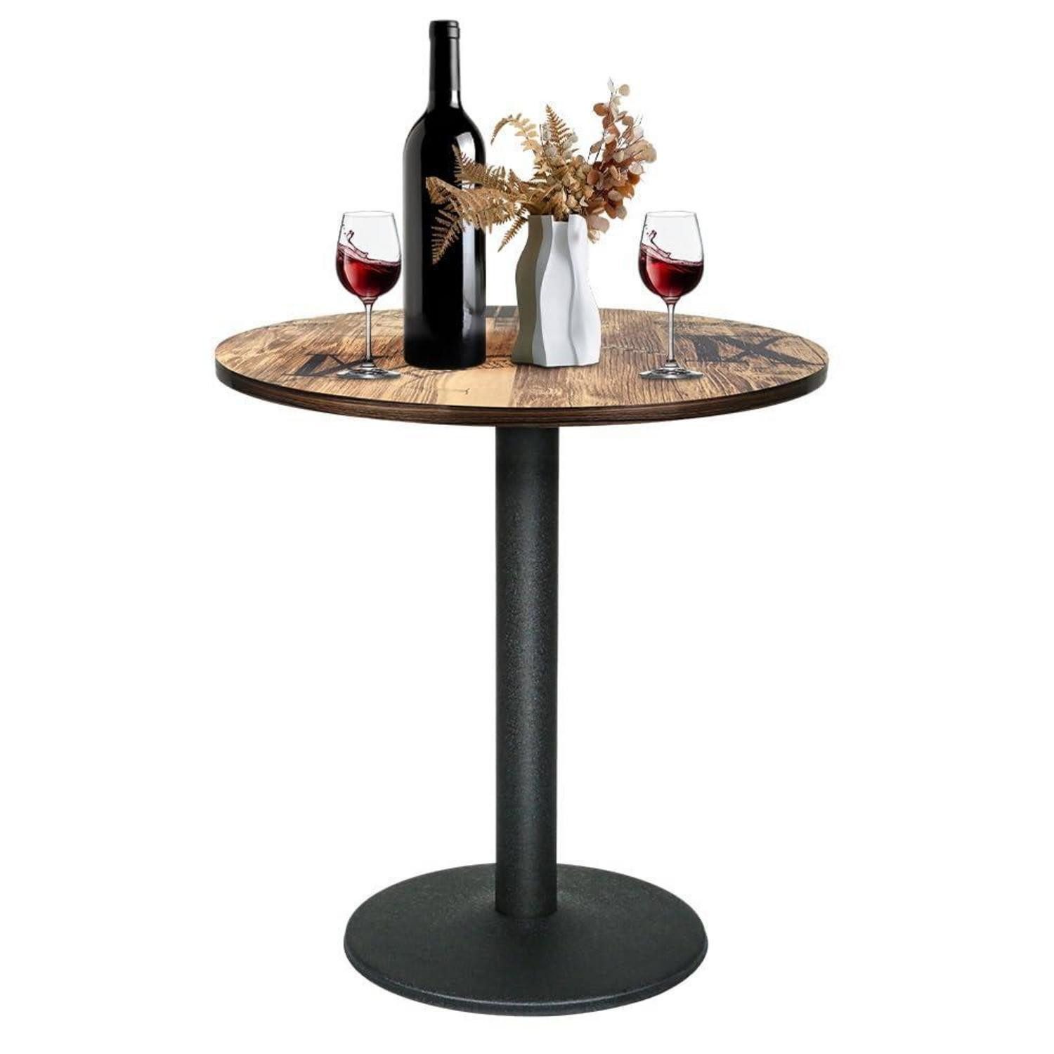 LuxusKollektion Bistrotisch Metall Pubtisch hoch 70x70x72cm (1-St)