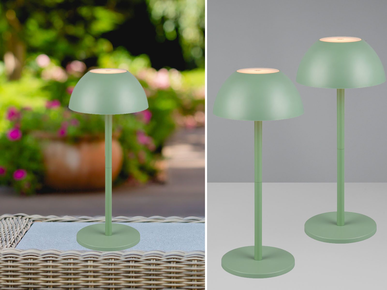 Reality Leuchten LED Außen-Tischleuchte, dimmbar, LED günstig online kaufen