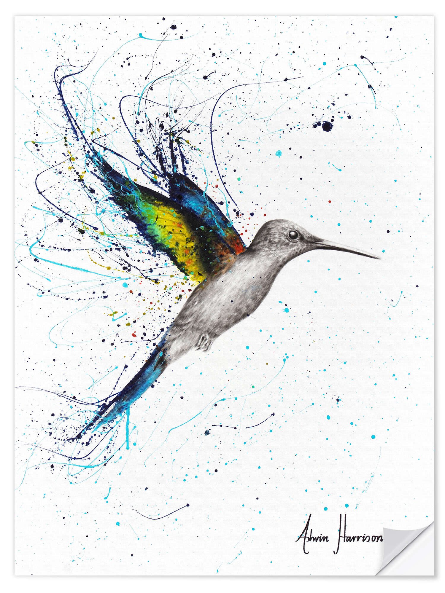 Wandfolie Ashvin Harrison