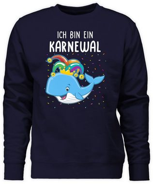 Shirtracer Sweatshirt Karnewal Kostüm - Fasching Karneval Fastnacht - Ich bin ein Karnewal (1-tlg) Karneval & Fasching