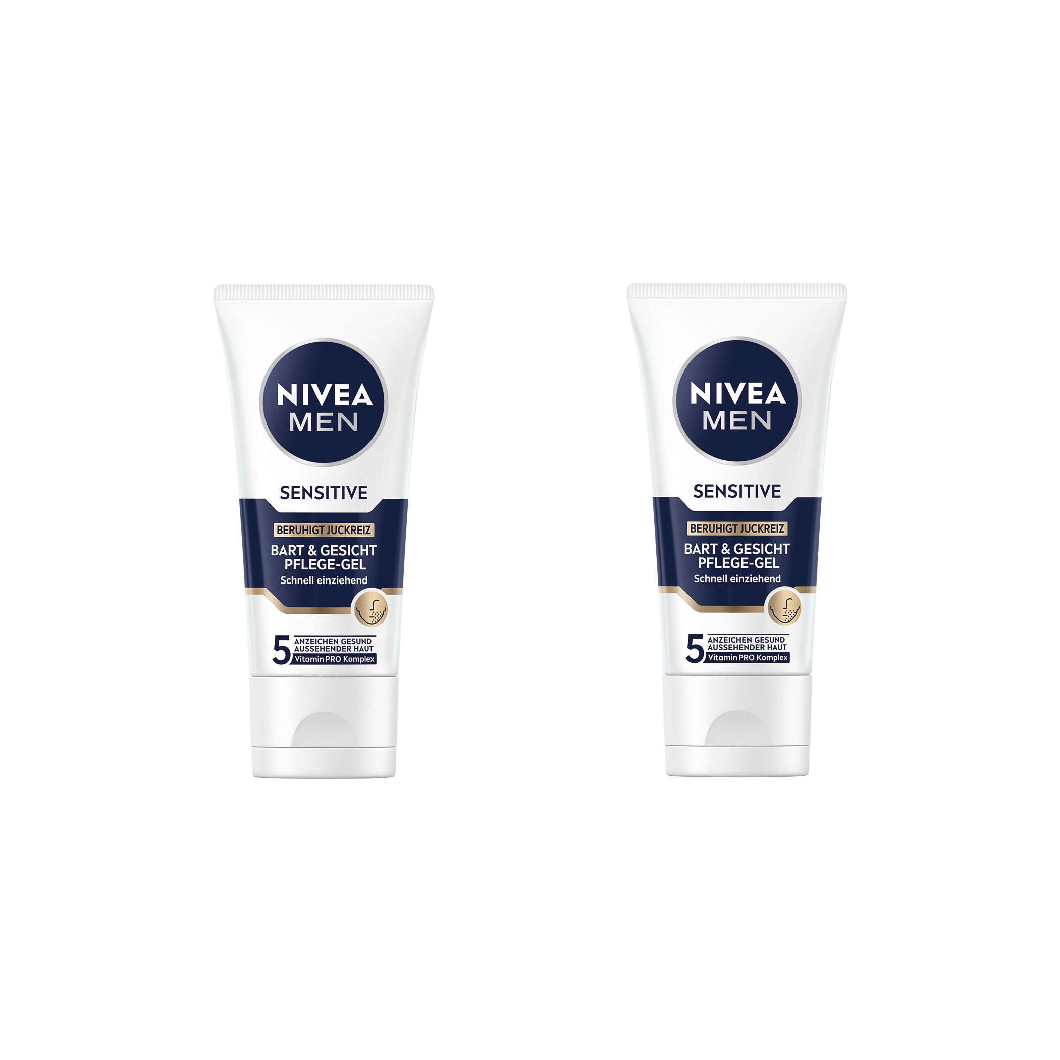 After Shave Lotion Bart & Gel Sensitive 24h Feuchtigkeit lindernd 2 x 50ml
