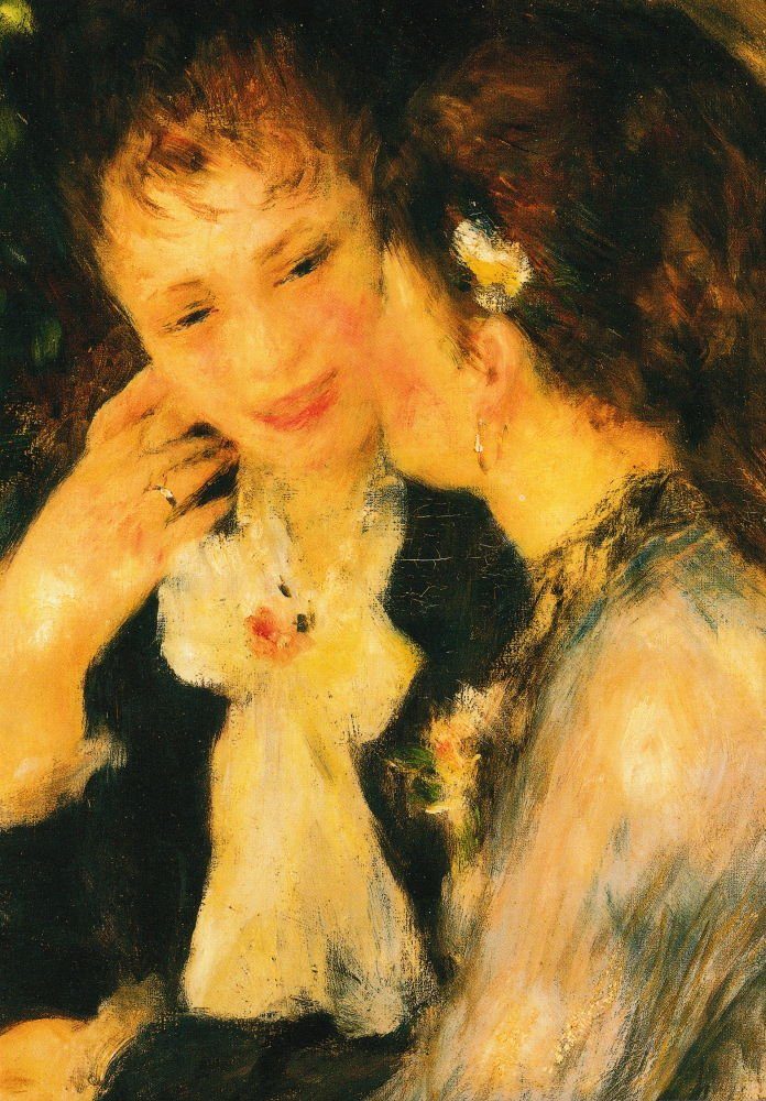 nbuch Motiven hochwertigen Auguste Postkarte 18 Pierre Renoir mit