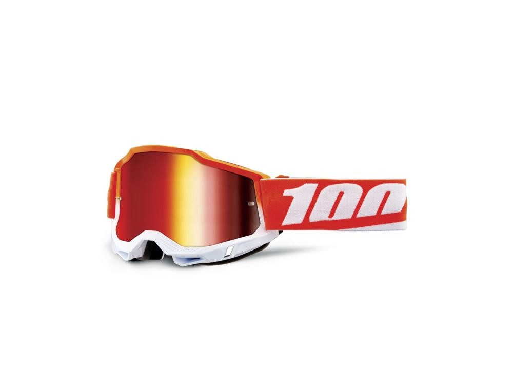 100% Sportbrille 100% Accuri 2 Matigofun Mountainbike-Goggle Mirror Red