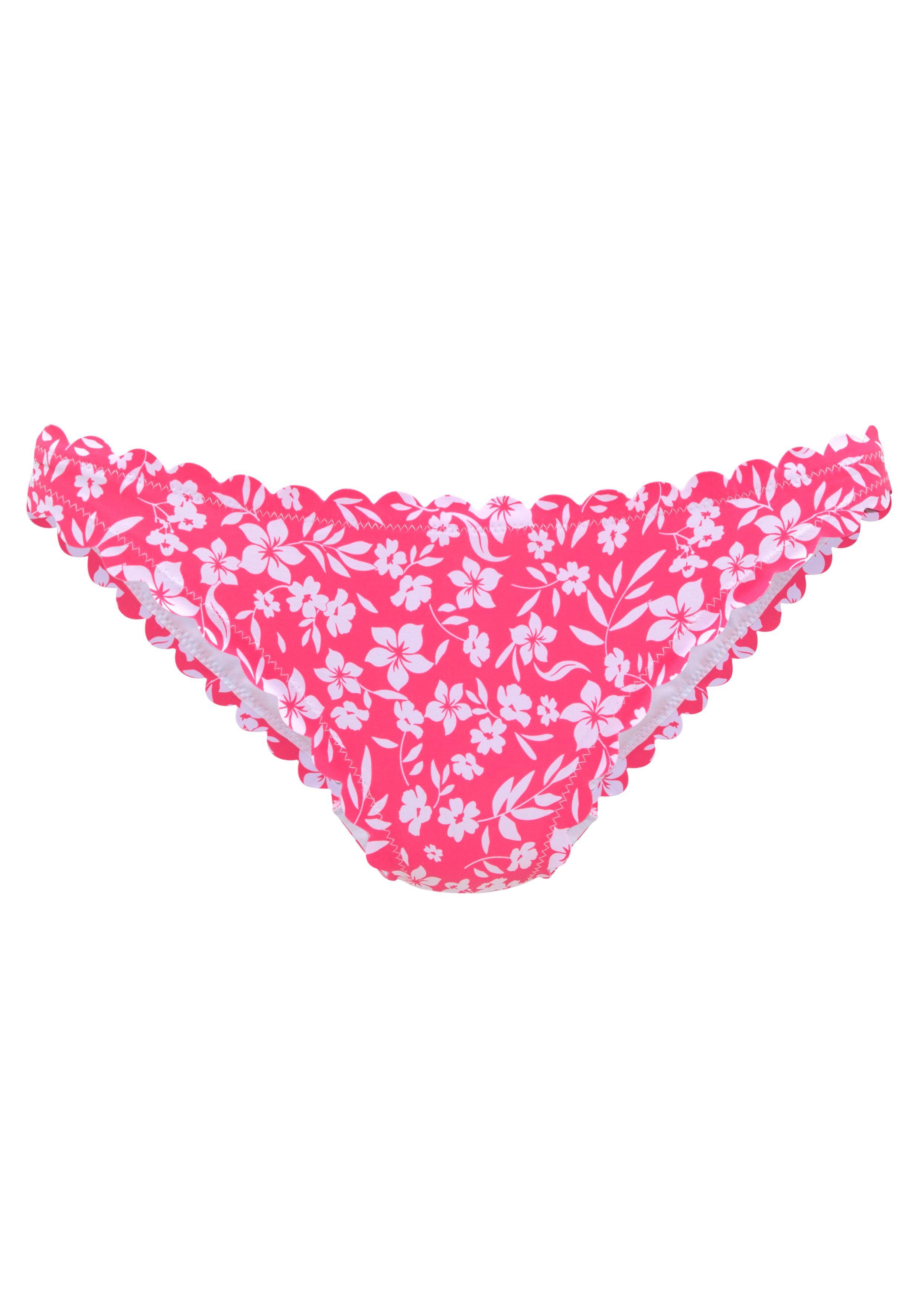 Vivance Bikini-Hose Leni mit gelaserter Wellenkante günstig online kaufen