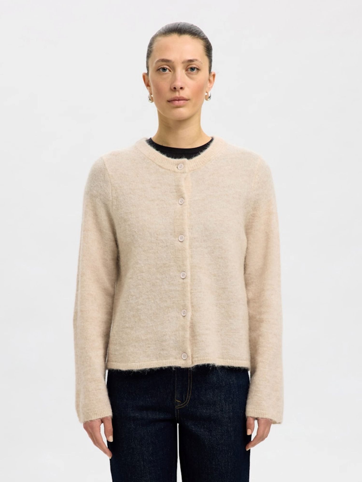 Selected Cardigan SLWLULU NEW LS KNIT CARDIGAN
