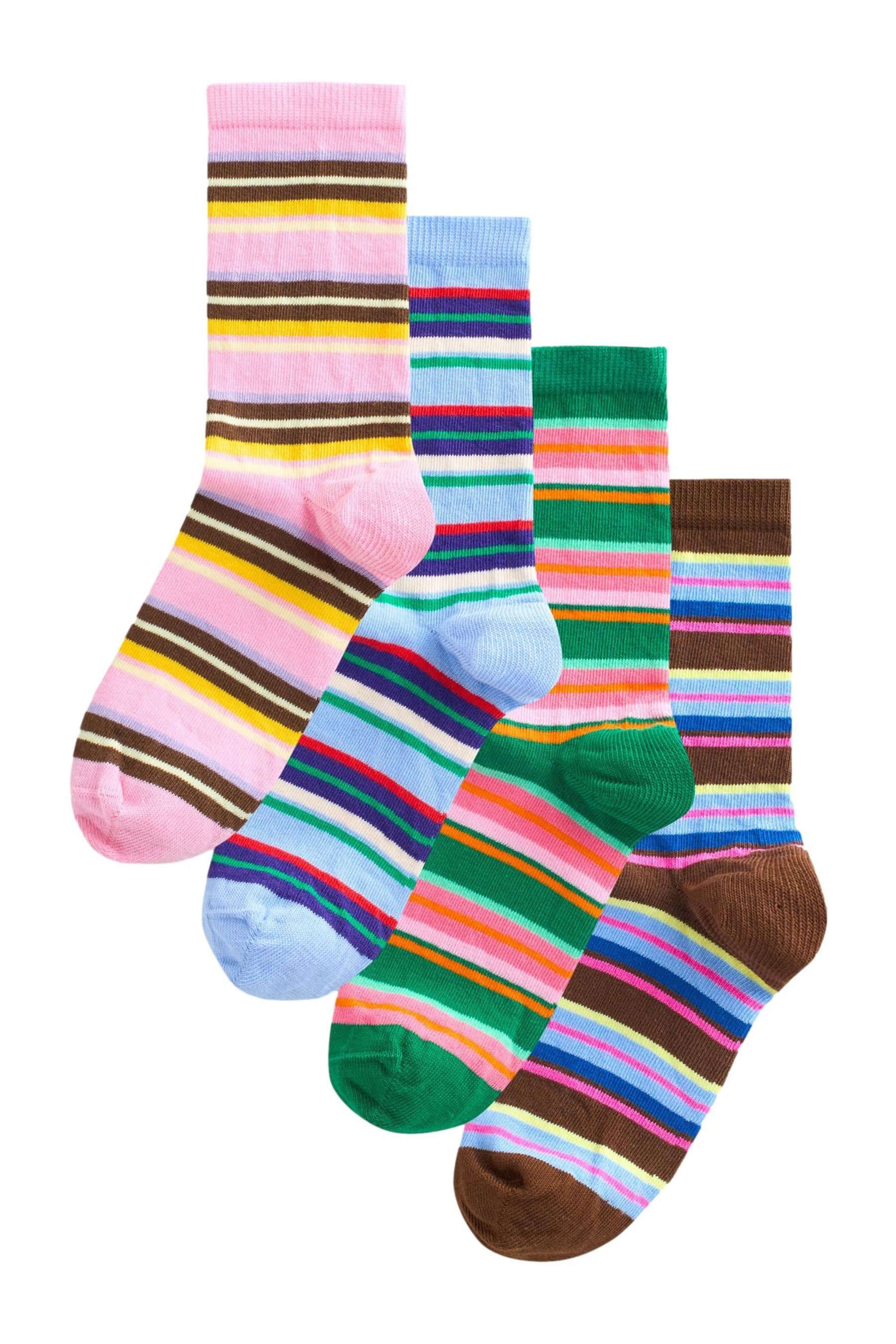 Next Kurzsocken Knöchelhohe Socken, 4er-Pack (4-Paar)
