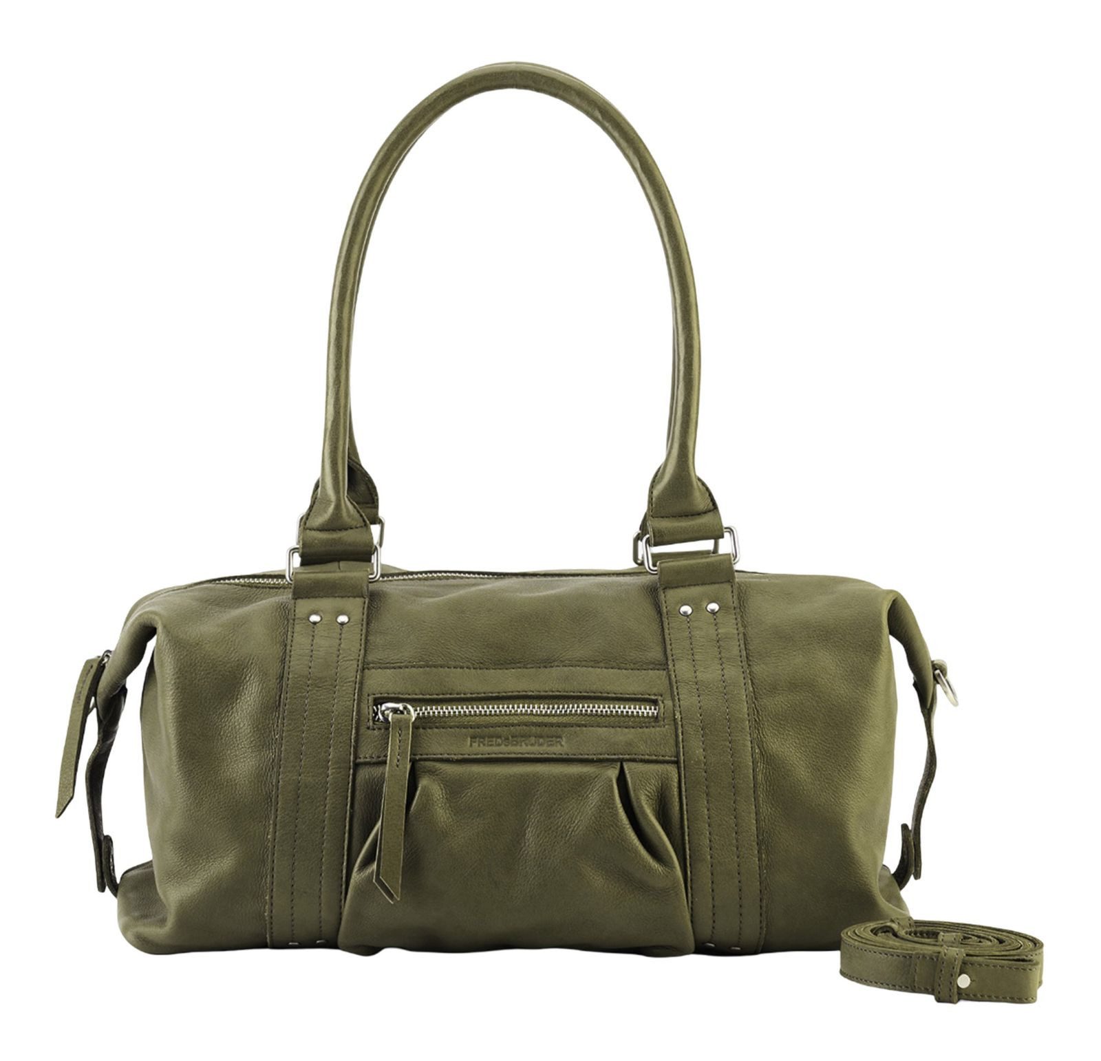 FREDsBRUDER Umhängetasche Shoulderbag, aus echtem Rindsleder