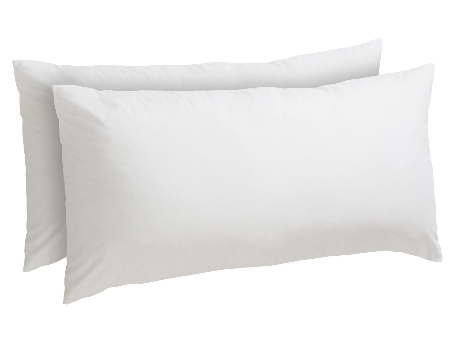Nightlife Microfaserkissen Kissen Essentials, Füllung: Polyester, Bezug: weich und anschmiegsam, Seitenschläfer, Rückenschläfer, Bauchschläfer, Spar-Set, 2-tlg., waschbar bis 60°C, allergikergeeignet