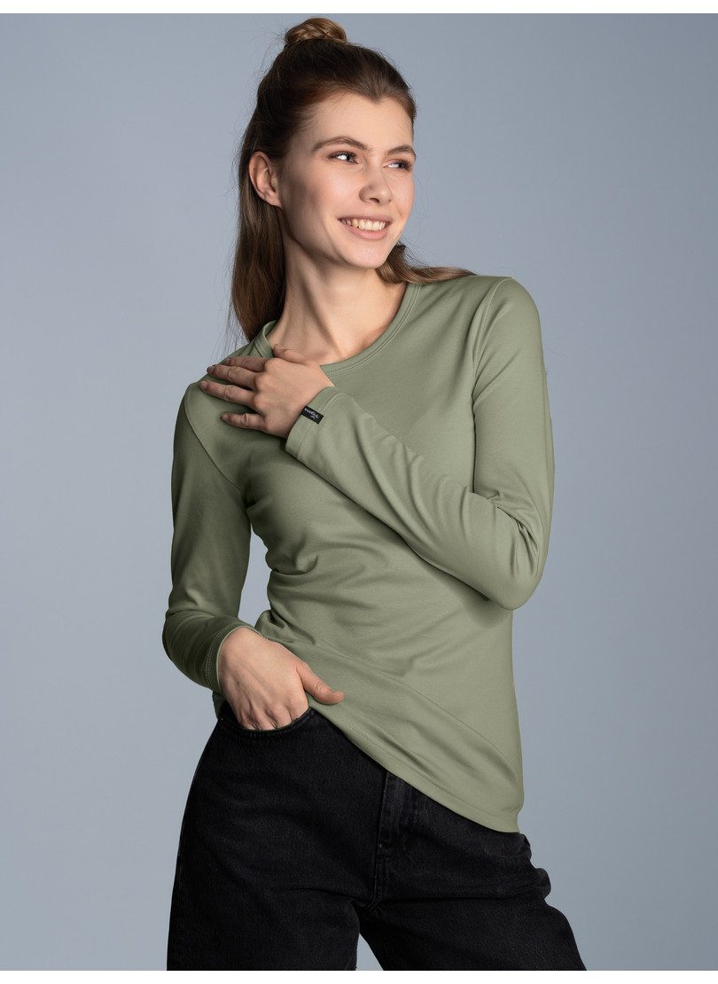 Trigema Longsleeve TRIGEMA Langarmshirt (1-tlg)
