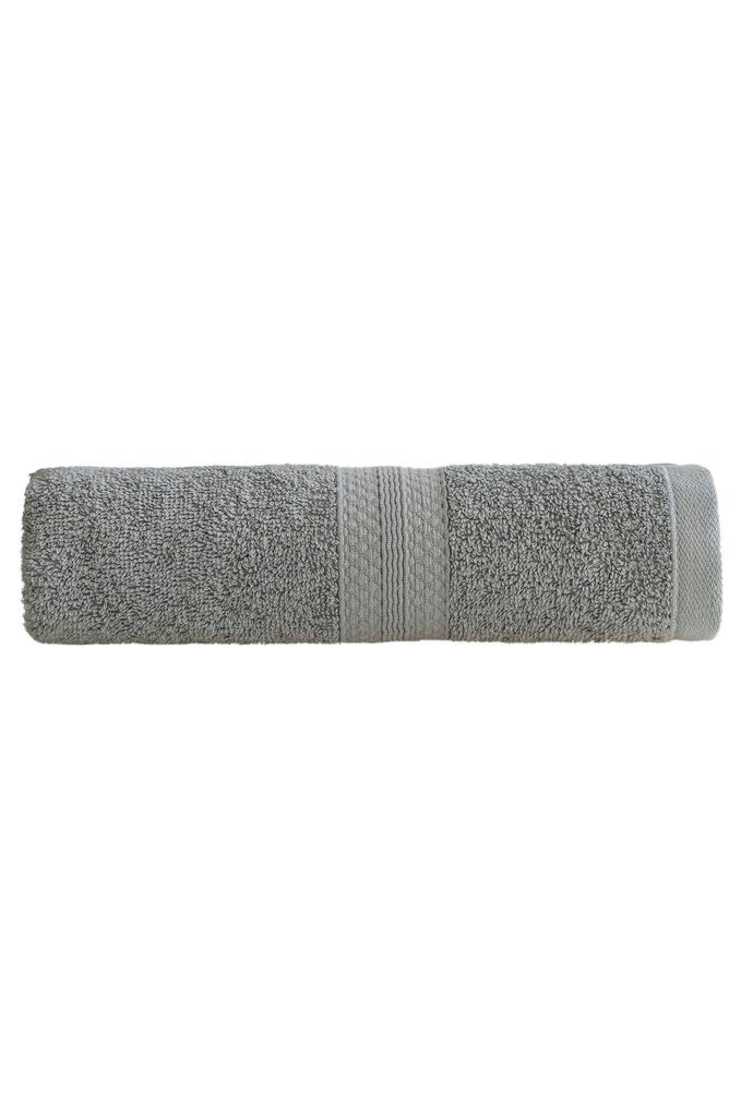 Seidenmädchen Handtuch Badehandtuch MALLORCA aus 100% Grau
