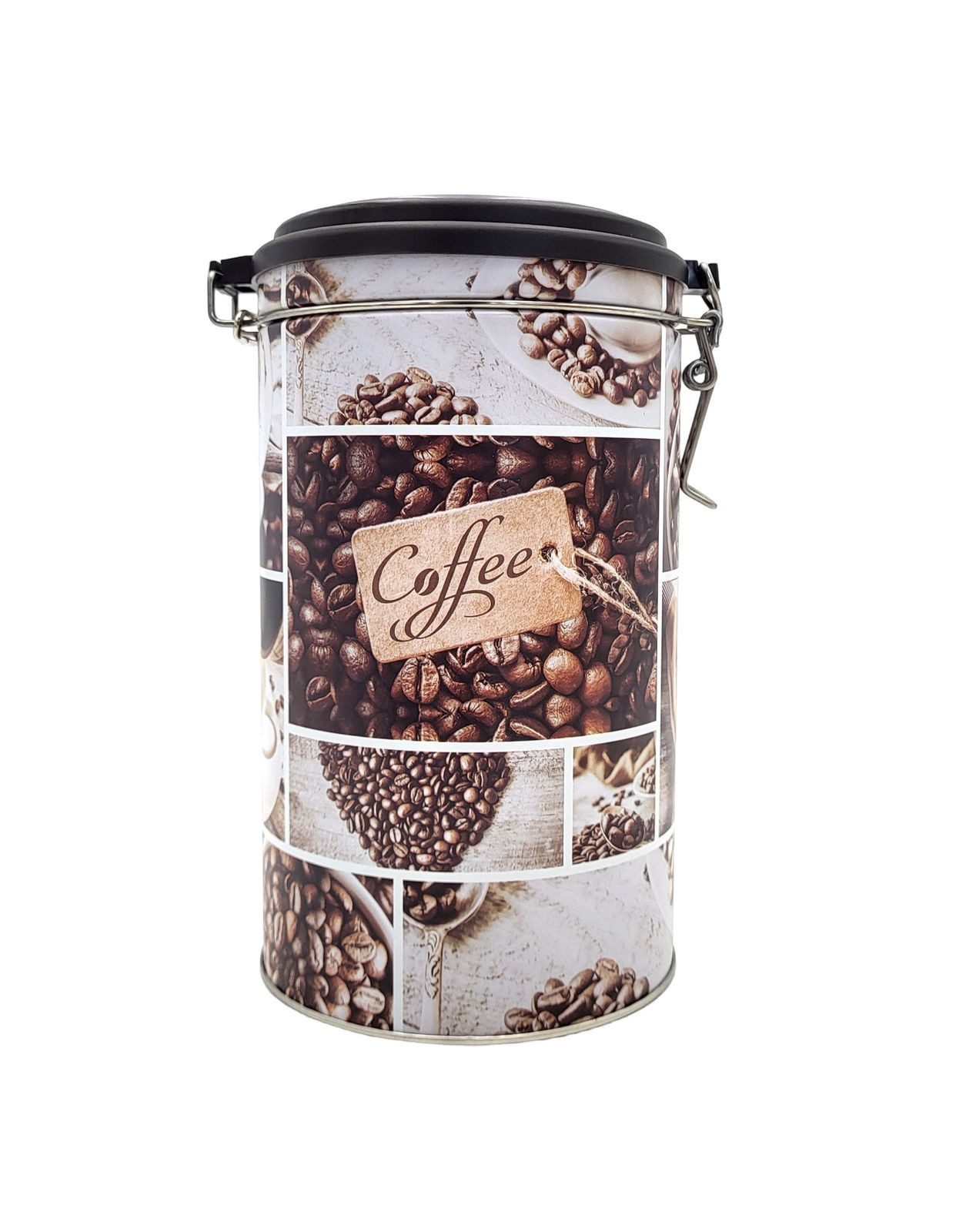 BURI Kaffeedose Vakuum Kaffeedose Metall Kaffeebox Kaffeebehälter Kaffeespender Kaffee, Metall