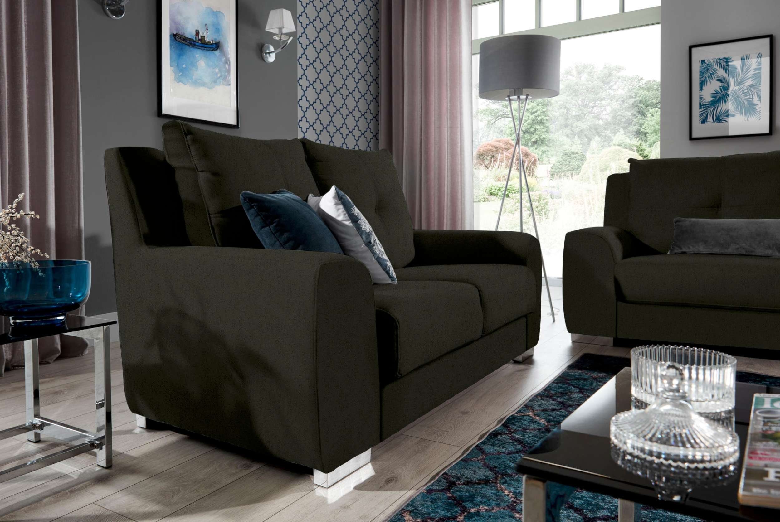 bestehend frei (Set Raum Sofa, Relaxfunktion, 2x2-Sitzer Polstergarnitur Bastia, Modern stellbar Couchgarnitur), (2-tlg), Stylefy Design, aus im mit