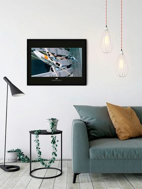 Komar Poster Star Wars Classic RMQ X-Wing vs TIE-Fighter, Star Wars (1 St), Kinderzimmer, Schlafzimmer, Wohnzimmer