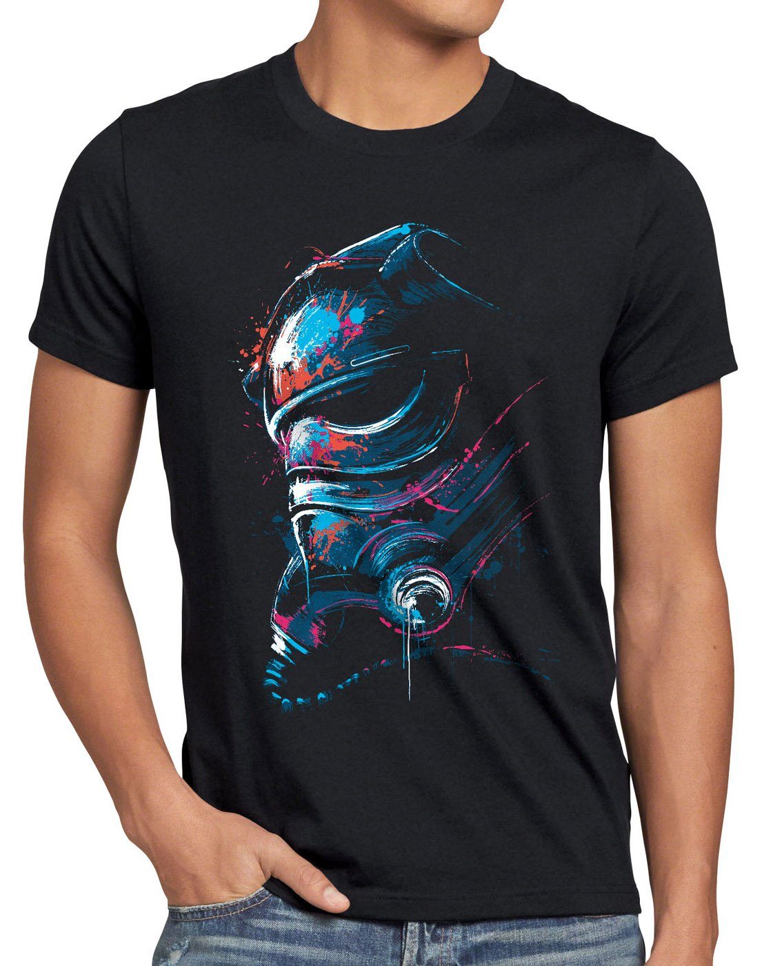 style3 T-Shirt Strom Trooper Pollock star günstig online kaufen