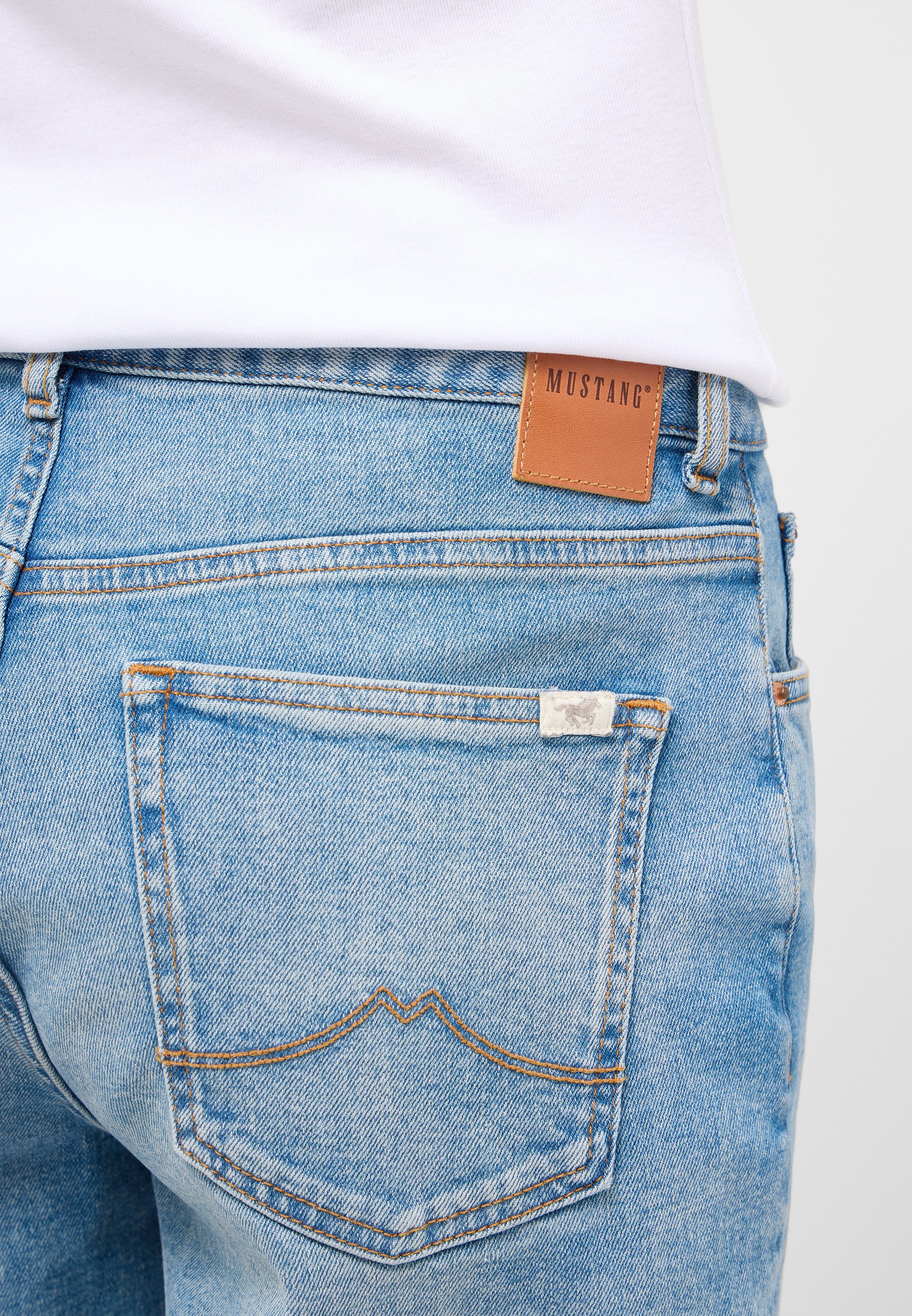 MUSTANG Straight-Jeans Damen Style Brooks Straight