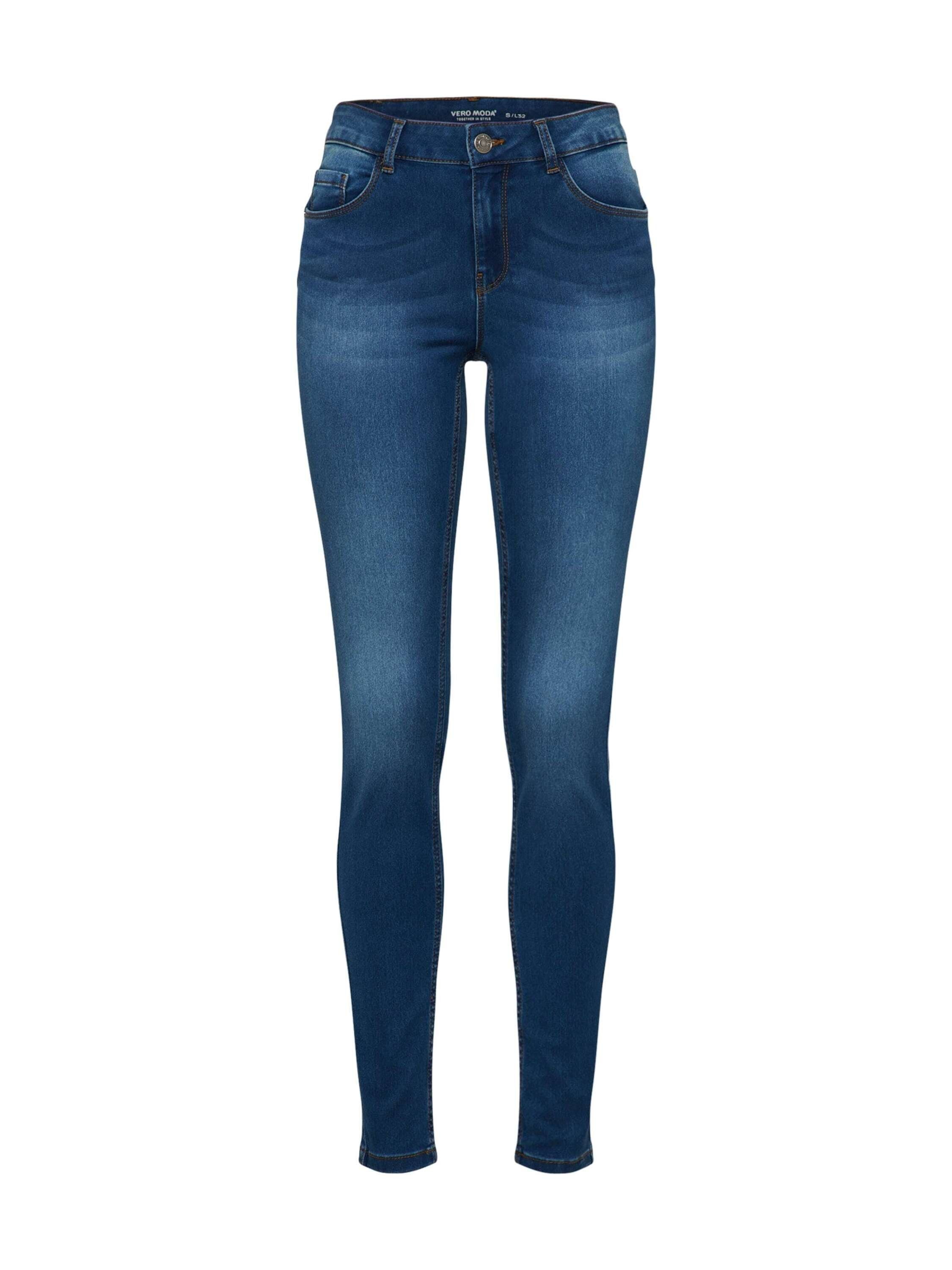Vero Moda Skinny-fit-Jeans VMSEVEN VI510 NOOS (1-tlg) Plain/ohne Details
