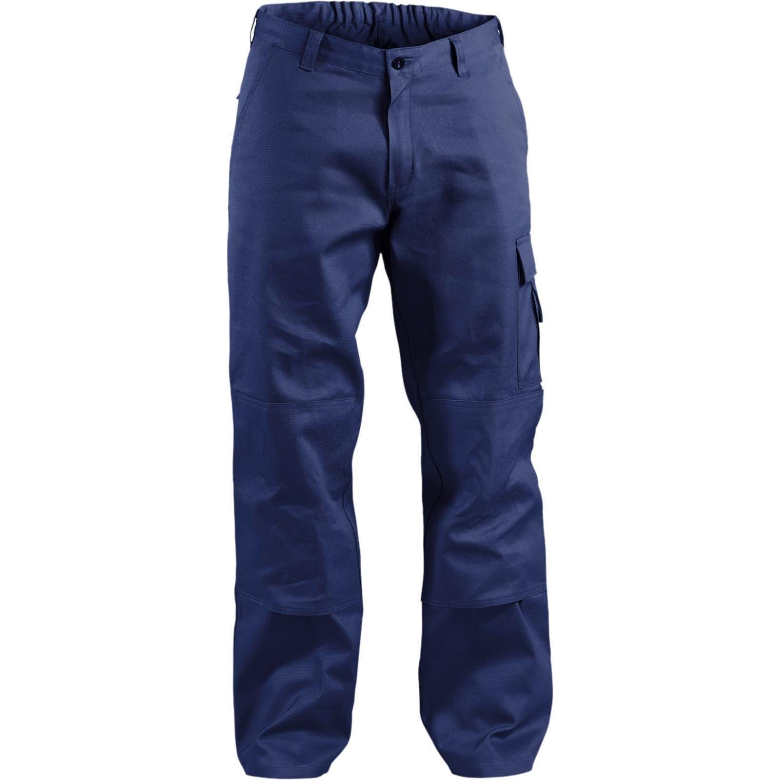 Arbeitshose Bundhose hydronblau 100%Baumwolle
