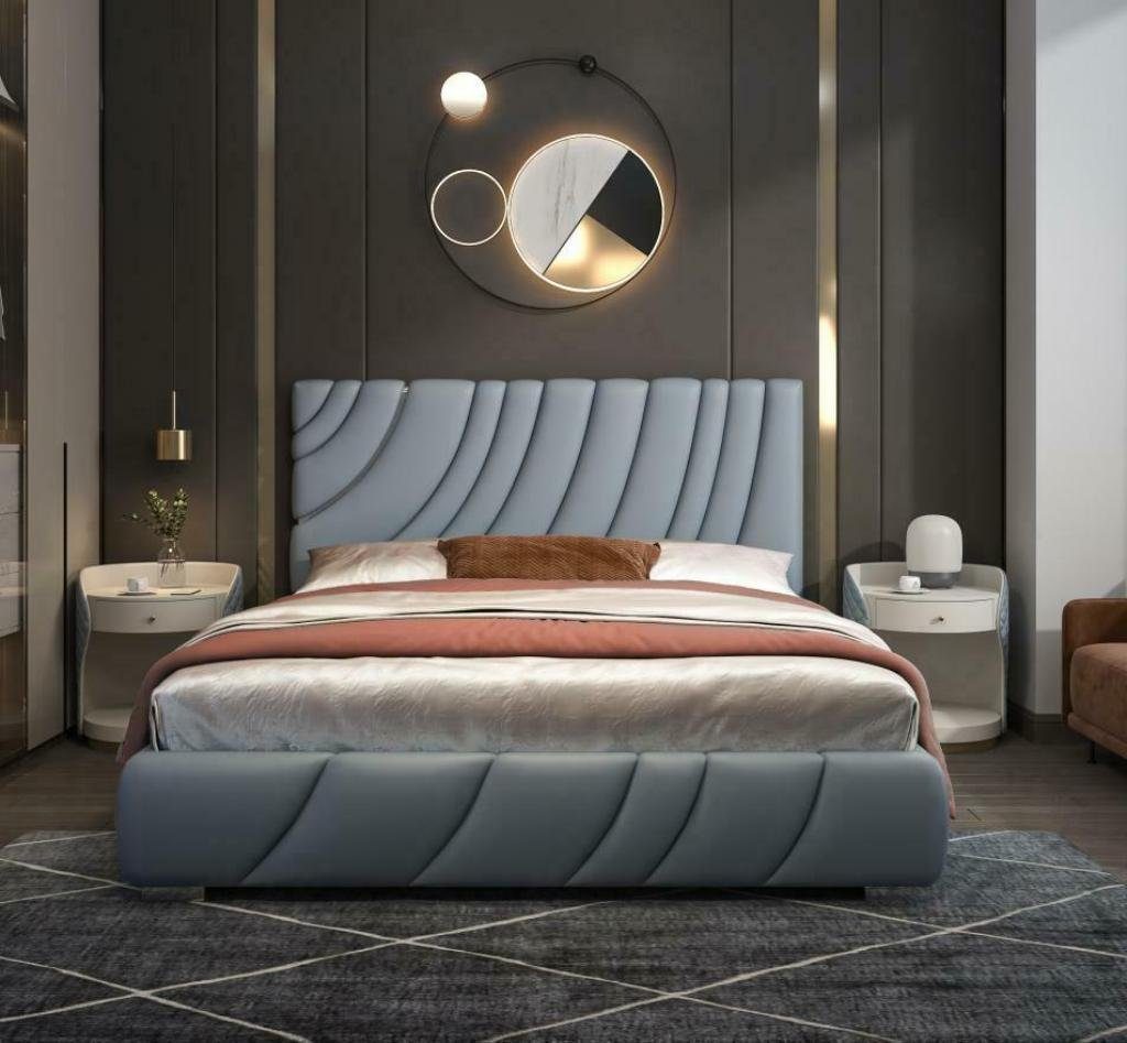 JVmoebel Bett, Bett Polster Design Luxus Doppel Hotel Betten Schlaf Zimmer Luxus