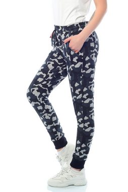 Bongual Loungehose Camouflage Sweathose Tarnmuster