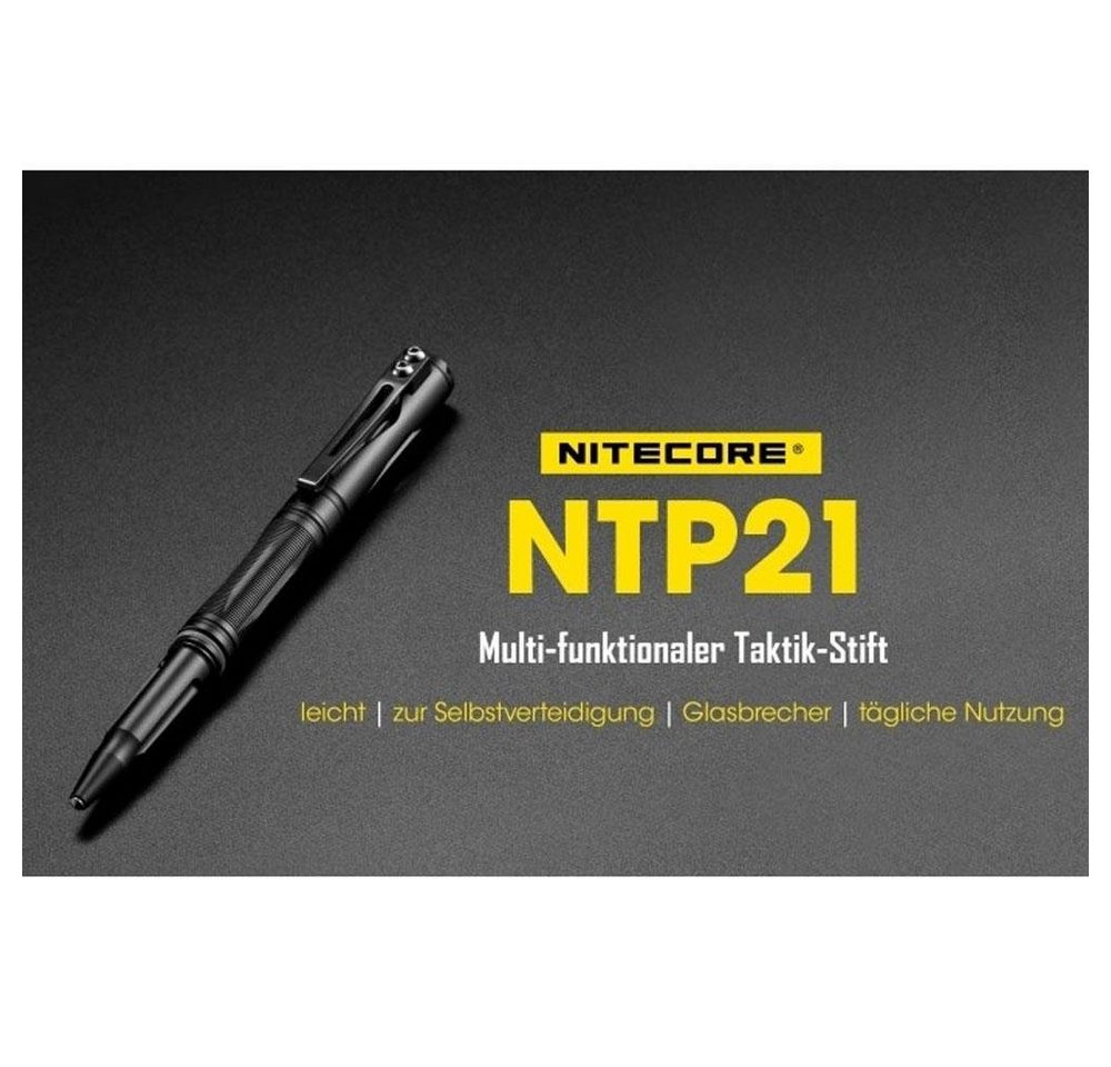 Thumbnail - Nitecore Kugelschreiber NTP21 Tactical Pen, (nein)