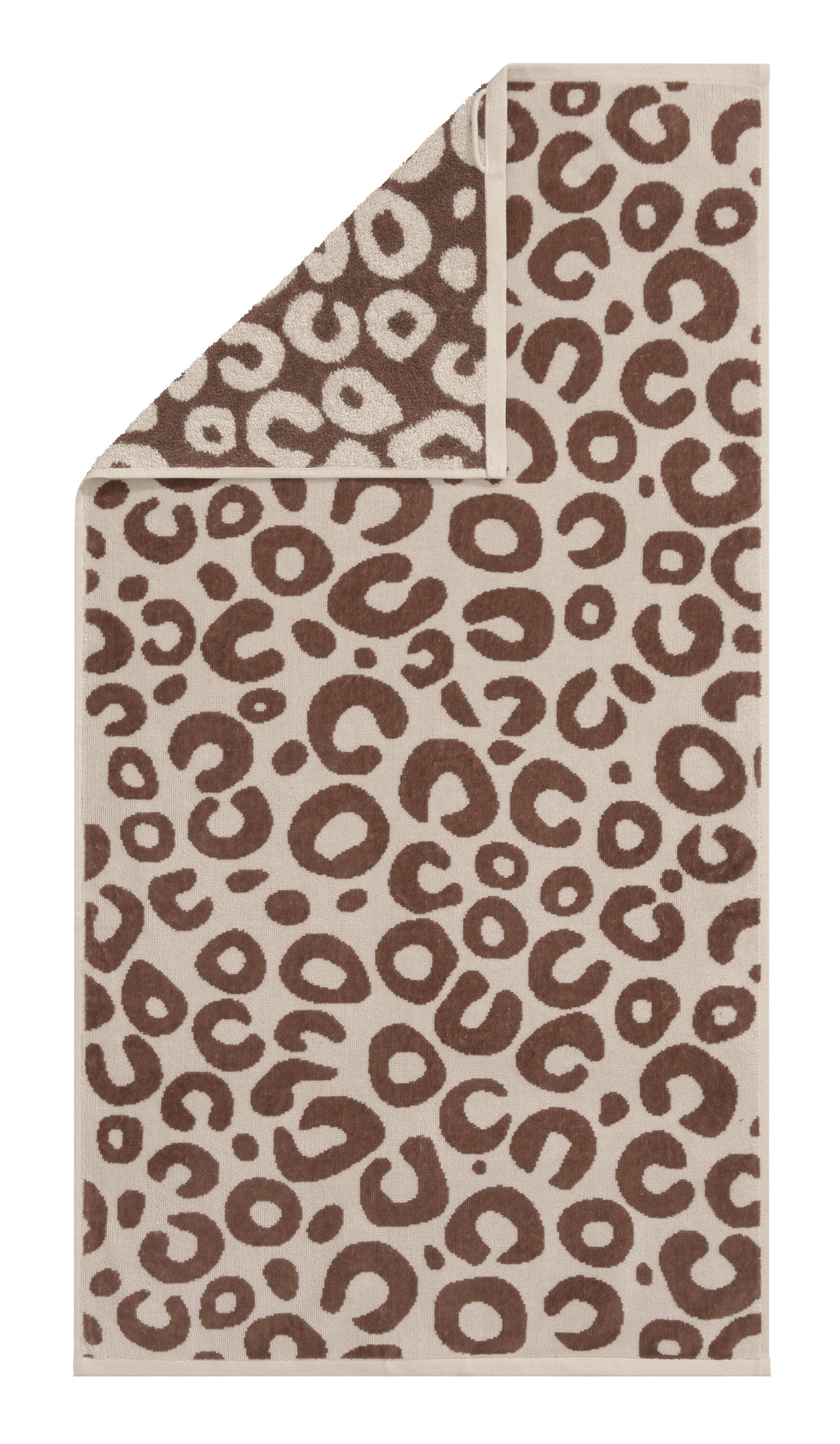 OTTO home Handtuch Set Anna Leopardenmuster, 8-tlg Handtuch-Set, 100% Baumwolle, Frottiervelours (Set, 8-St), Duschtücher, Handtücher und Gästetücher, weich, mo – Bild 3 von 5