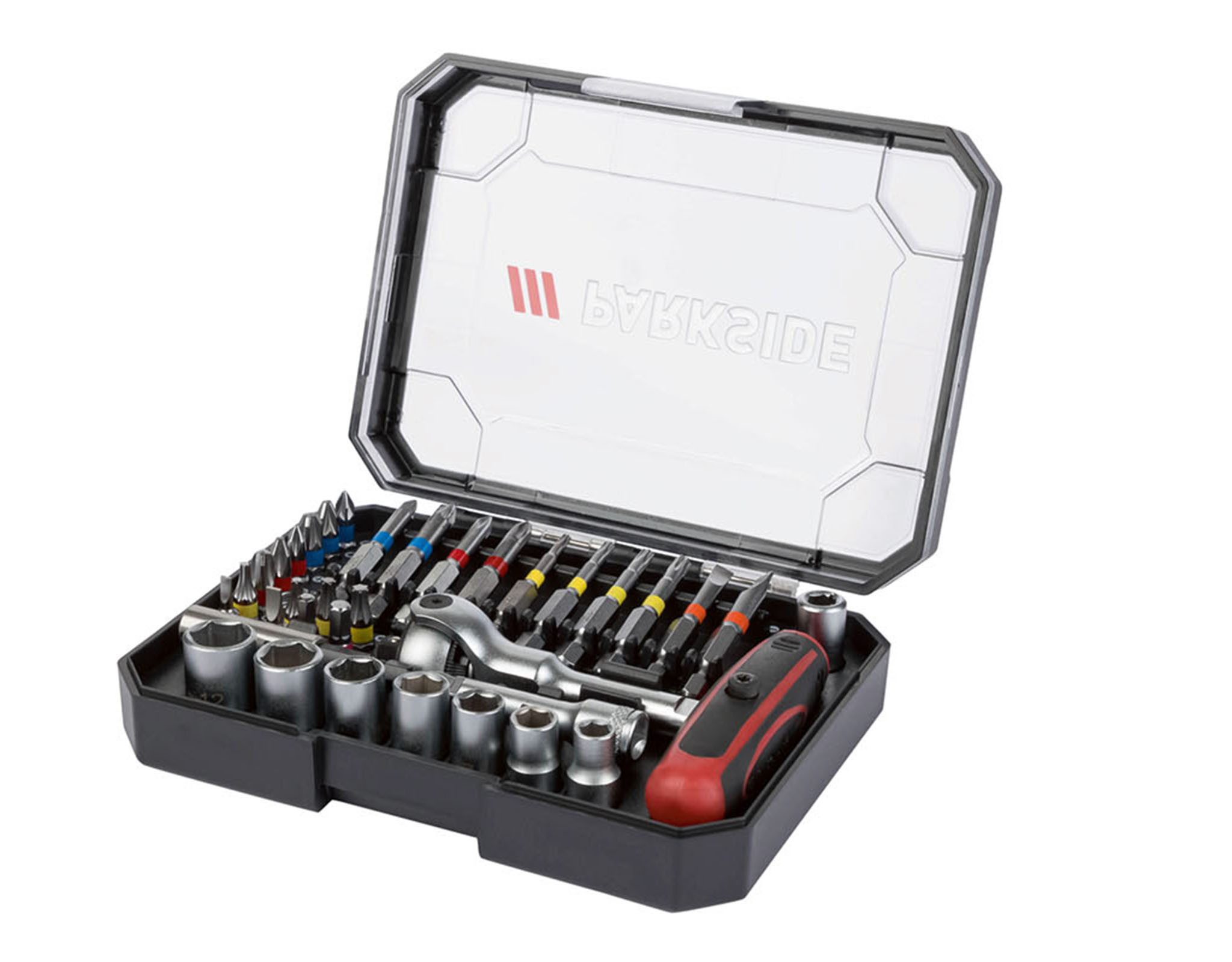 Parkside Werkzeugkoffer PARKSIDE Werkzeug Set 36tlg. Werkzeugkasten Werkzeugkoffer Werkzeugbox