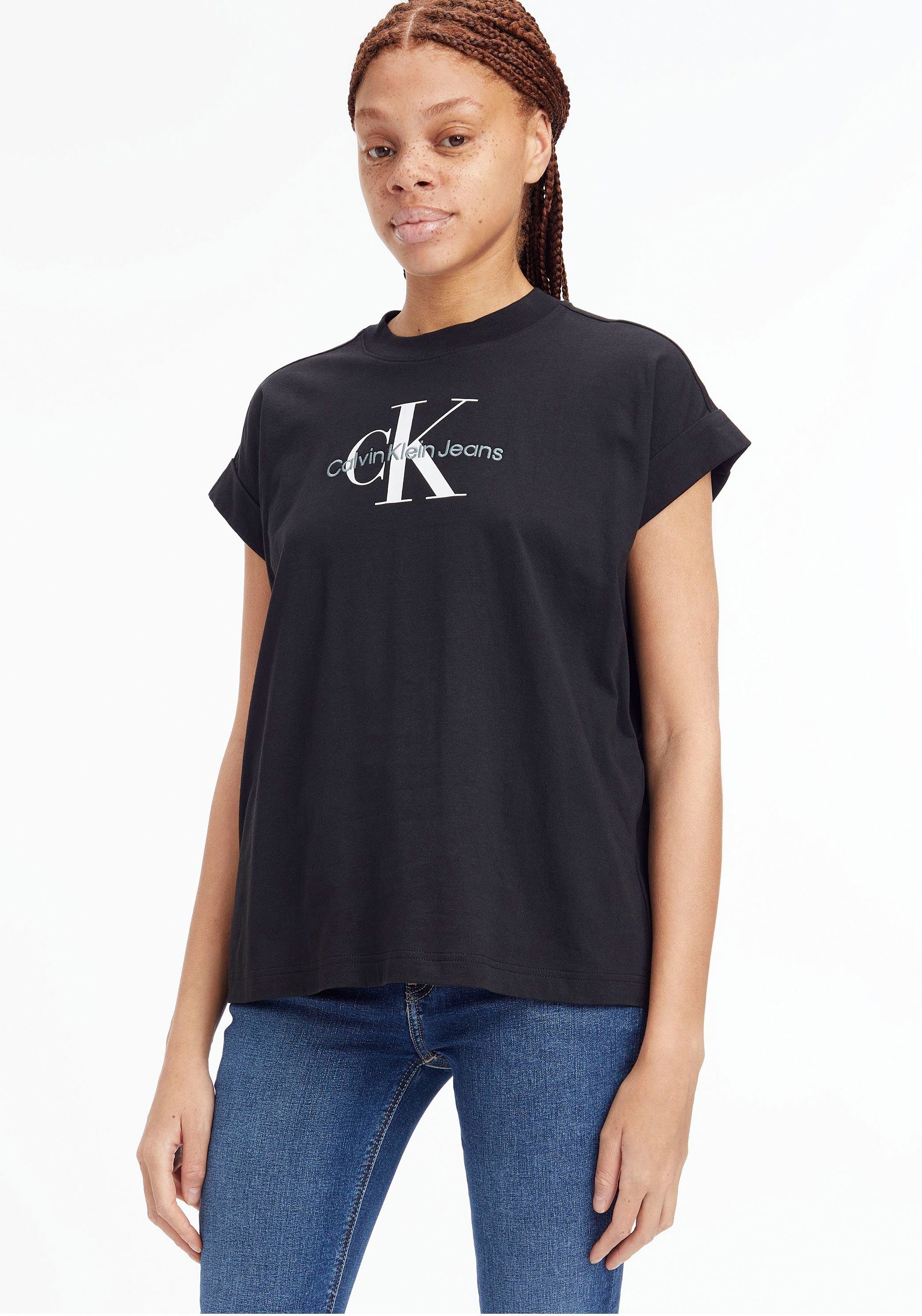 Calvin Klein Logoshirts für Damen kaufen » CK Logoshirts
