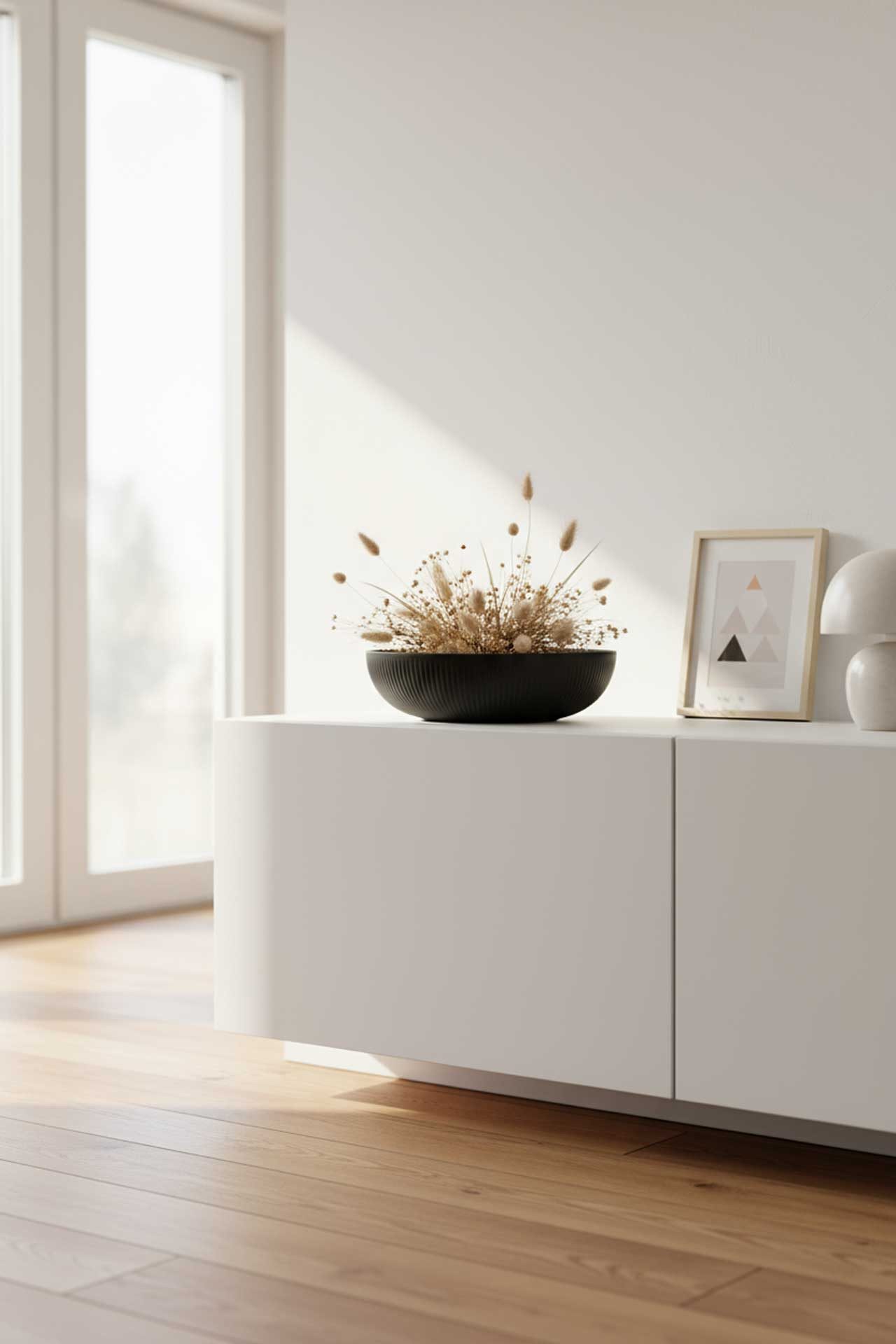 VIVANNO Pflanzschale Fiberglas PLANA Schale - Skandianthrazit Geriffelt (1 günstig online kaufen