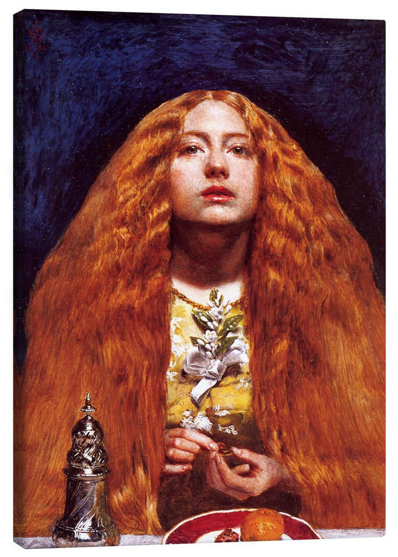 Posterlounge Leinwandbild Sir John Everett Millais, Die Brautjungfer, Malerei