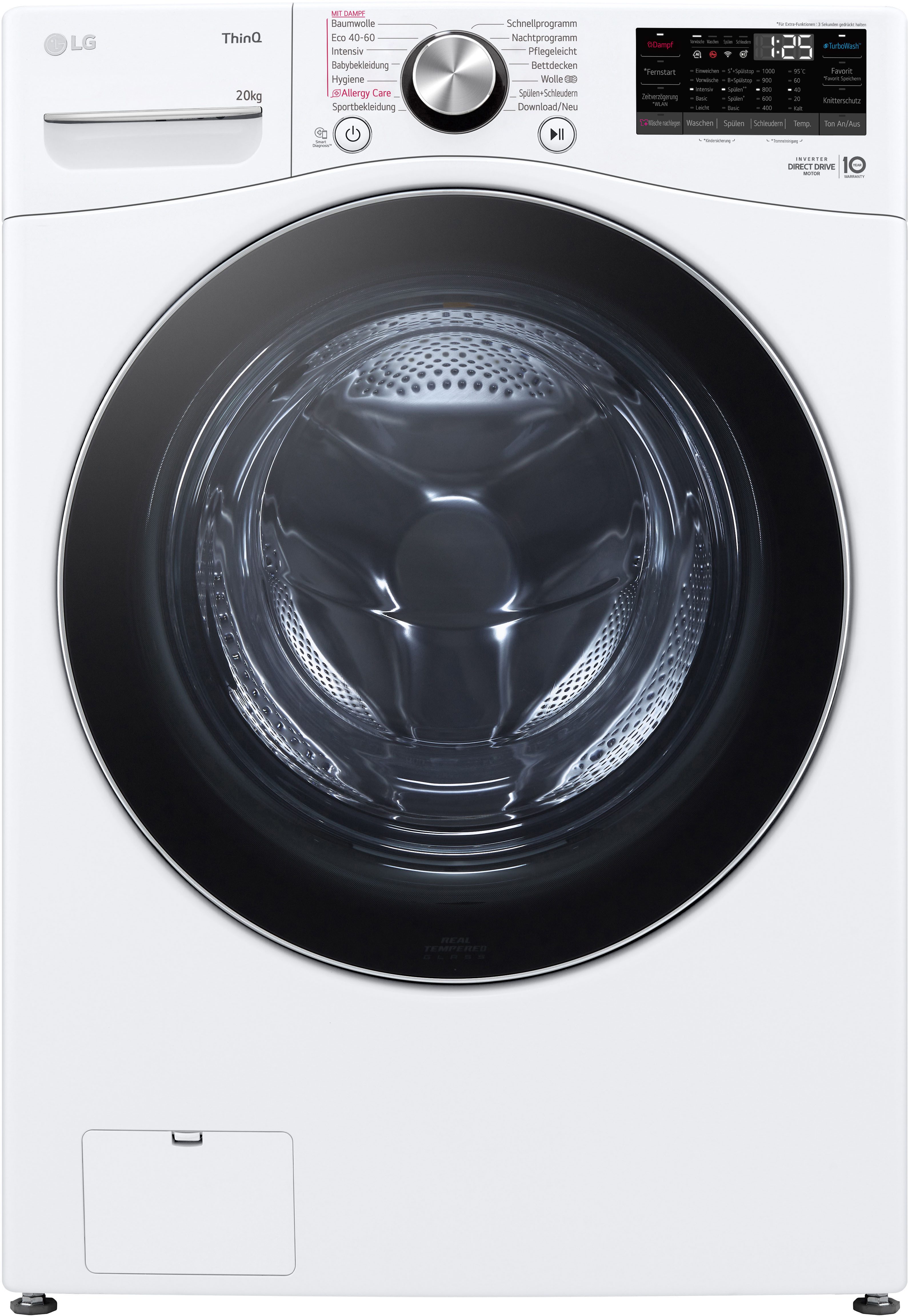 LG Waschmaschine Big Capacity F0WVT202, 20 kg, 1000 U/min