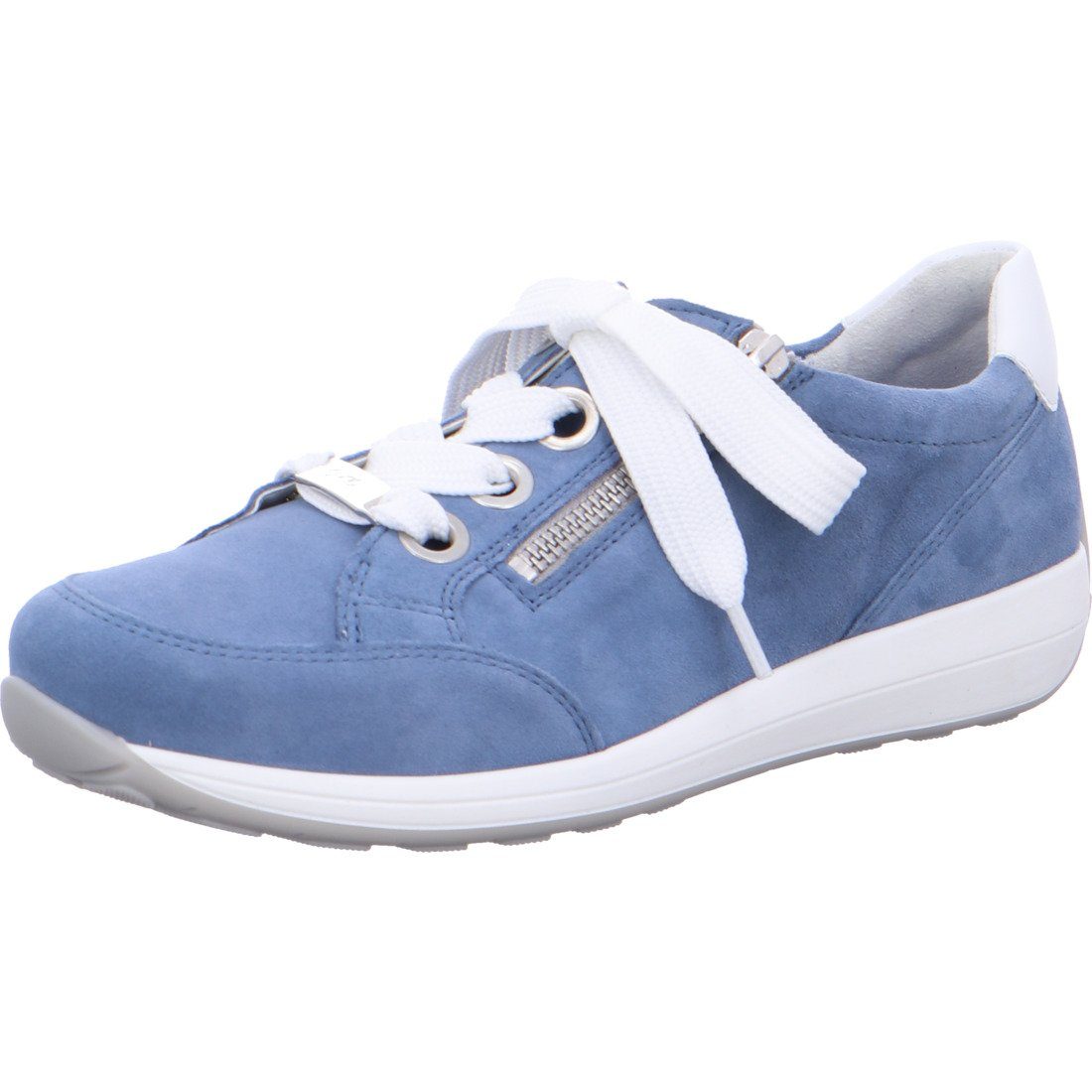 Ara Ara Schuhe, Schnürschuh Osaka - Leder Damen Schnürschuh blau 038782
