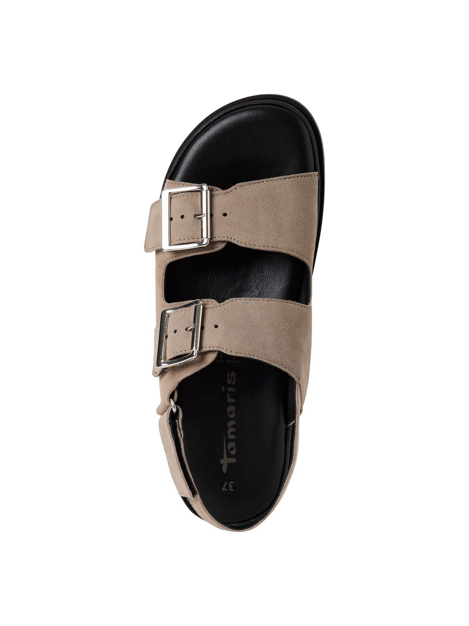 Tamaris Exclusive, TOUCH-IT aus Leder Keilabsatz Plateausandaletten Exclusive