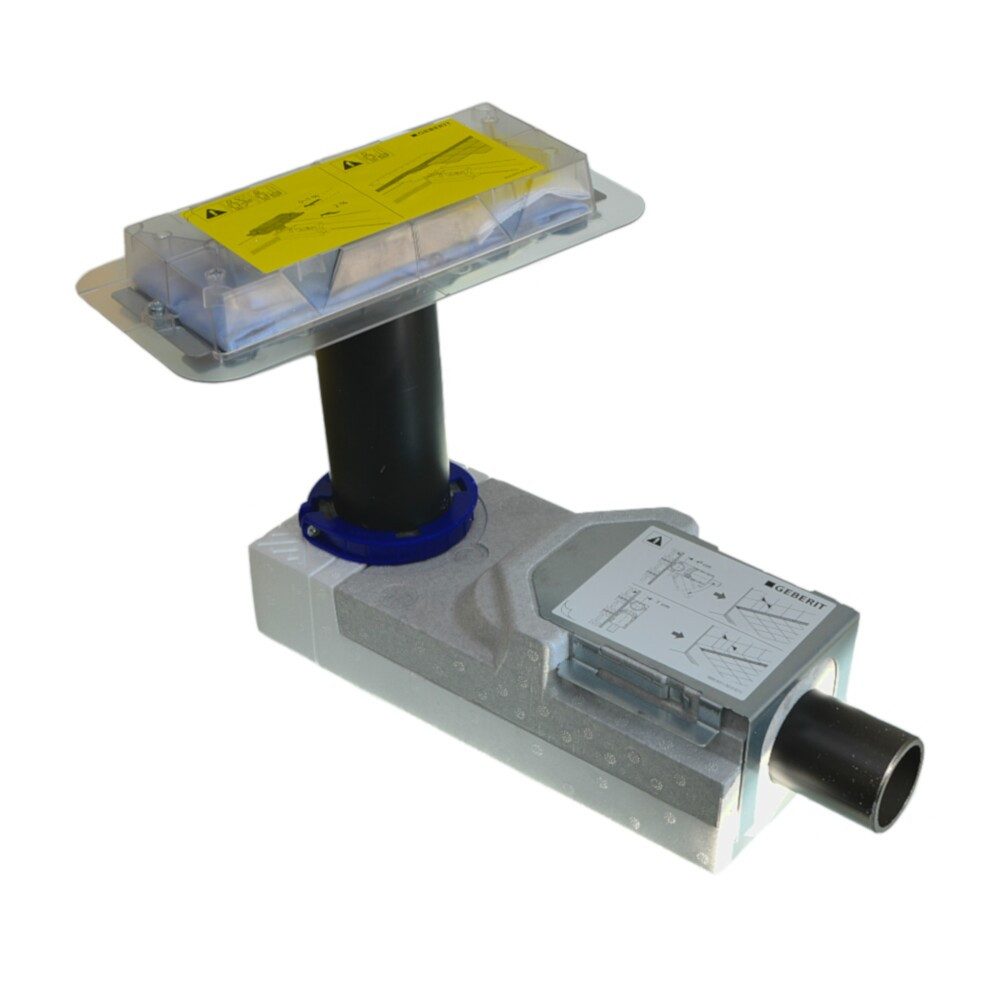 GEBERIT Duschsystem Geberit Rohbauset f. CleanLine Duschrinne f.Fußbodenaufbauten 90-200mm