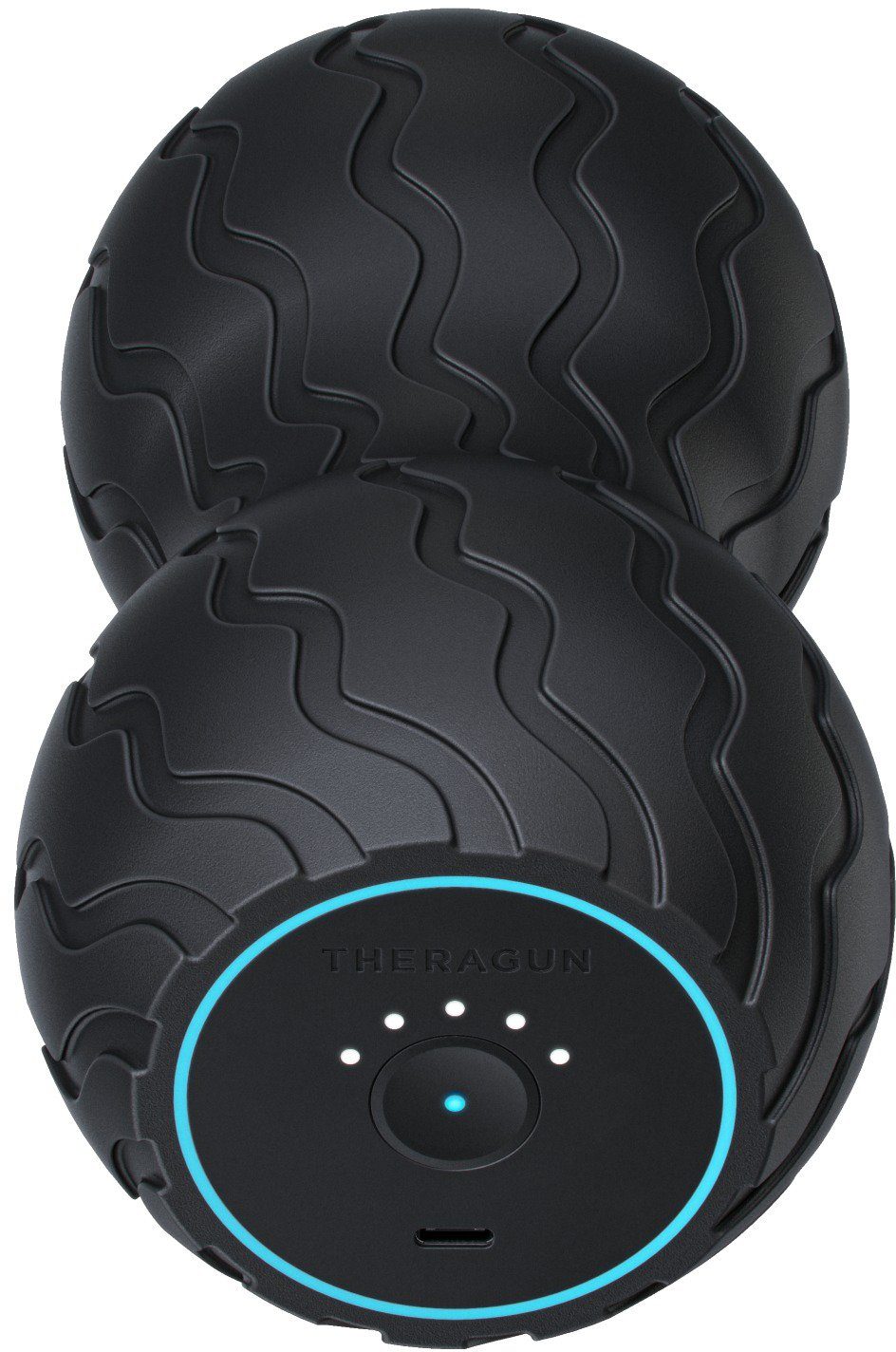 Therabody Massagegerät Theragun WaveDuo Faszientherapie mit 5 Vibrationsfrequenzen, App-Steuerung