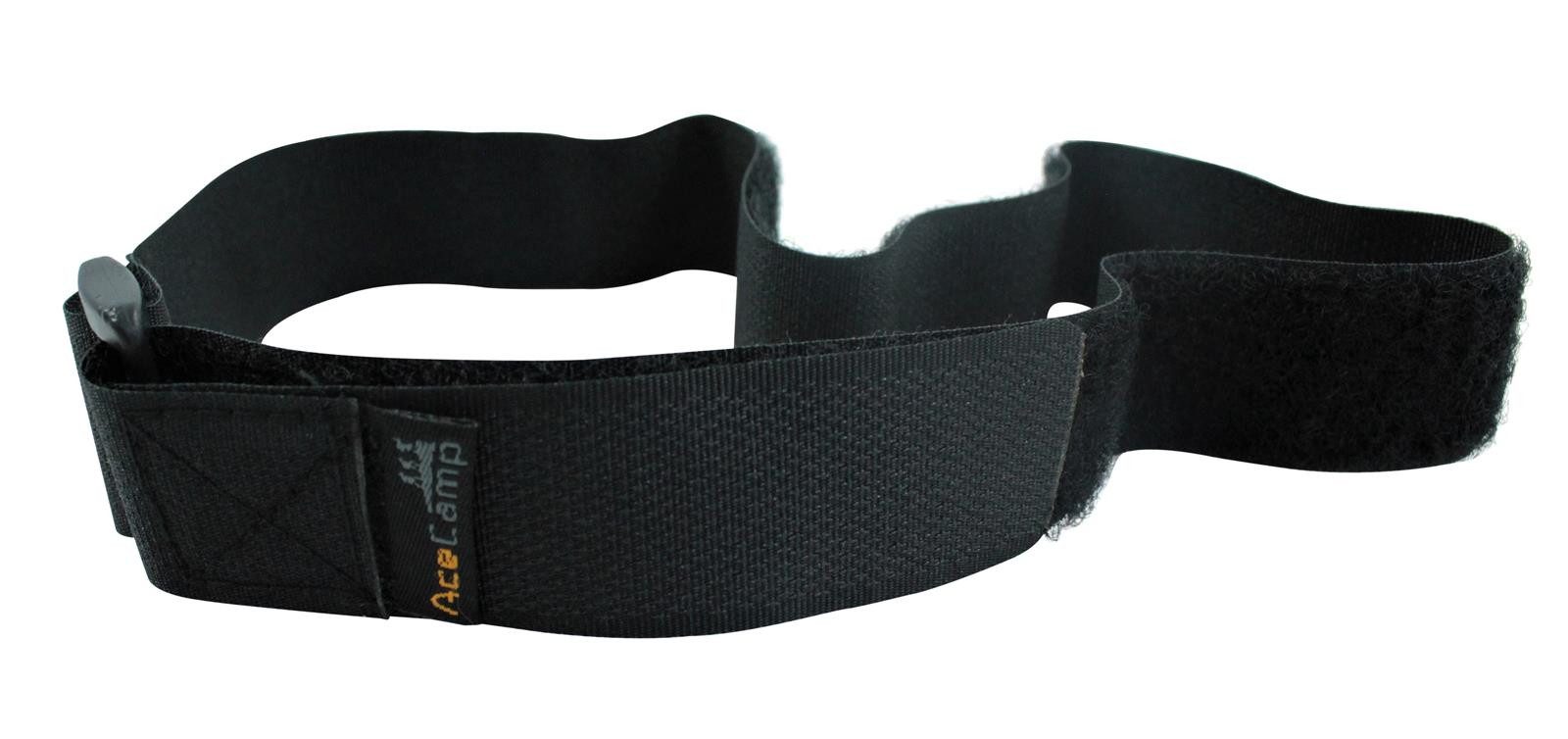 AceCamp Koffergurt Gepäckgurt 2er-Set 60 cm in Schwarz für Reisegepäck, (Doppelpack, 2-tlg), kompakt, robust, 2er-Set