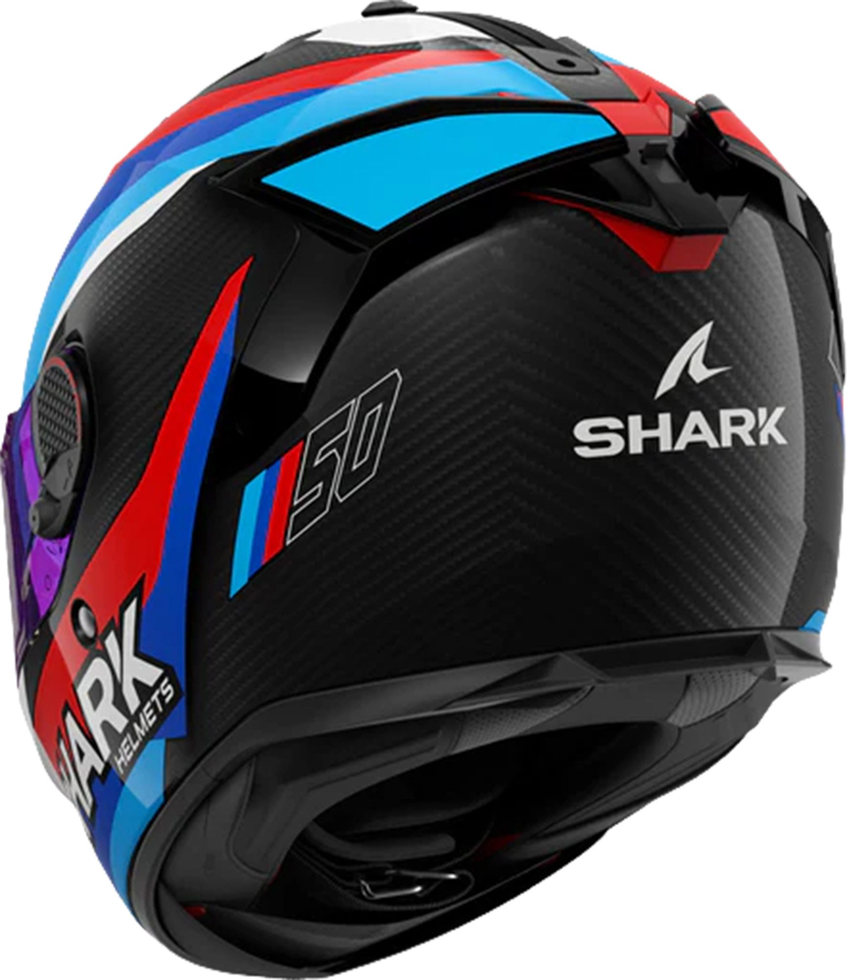 Shark Motorradhelm Spartan GT Pro Carbon Guintoli Helm, antifog beschichtet,vorbereitet für Kommunikationssystem,Pinlocks