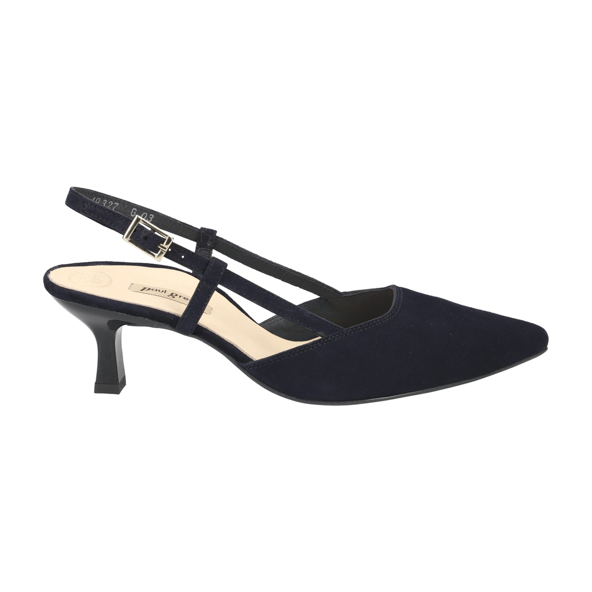 Paul Green Paul Green 7992-033, Peeptoes & Slingpumps, Blau, Damen Peeptoepumps