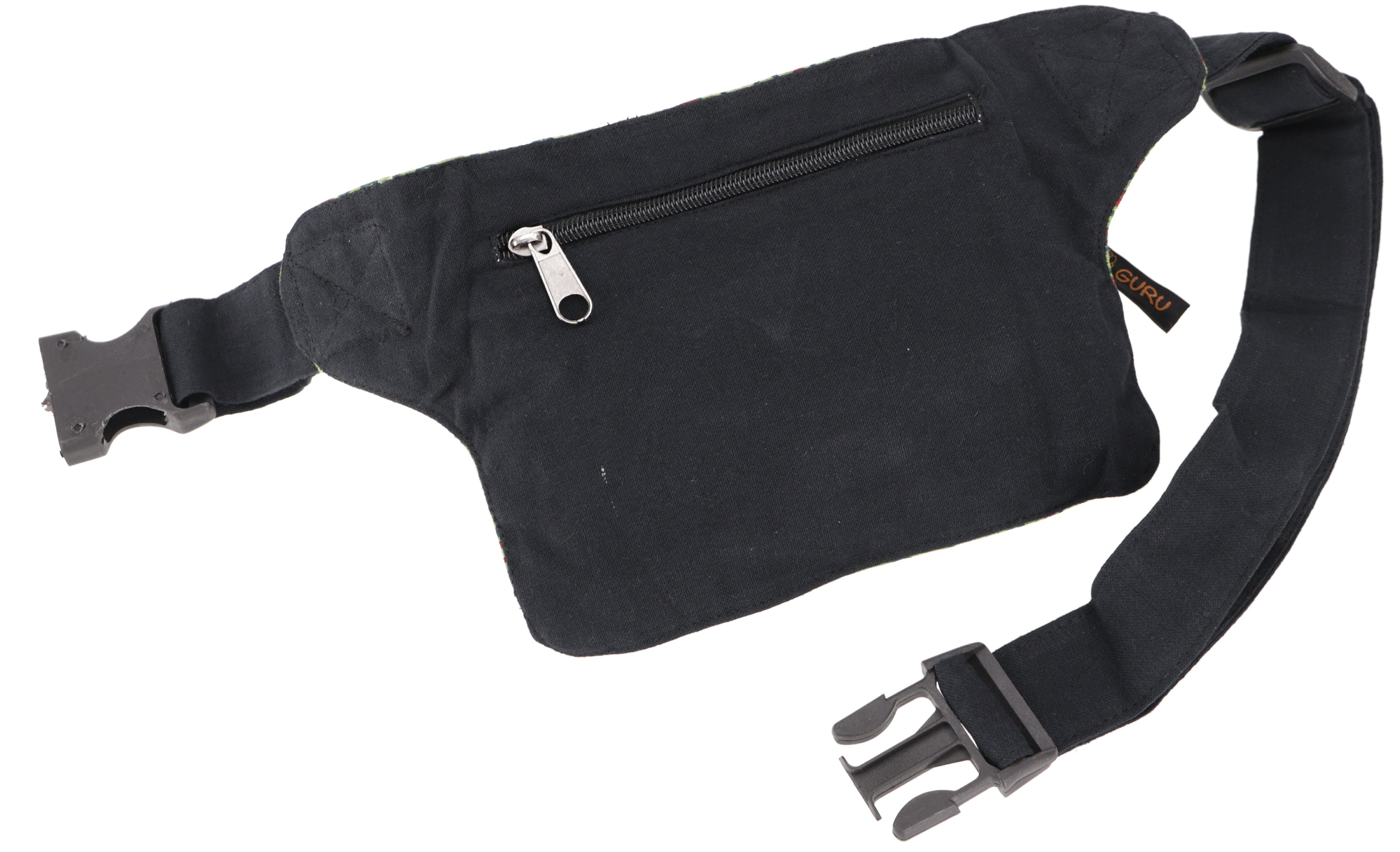 Guru-Shop Gürteltasche Bedruckte Stoff Sidebag & Gürteltasche,..