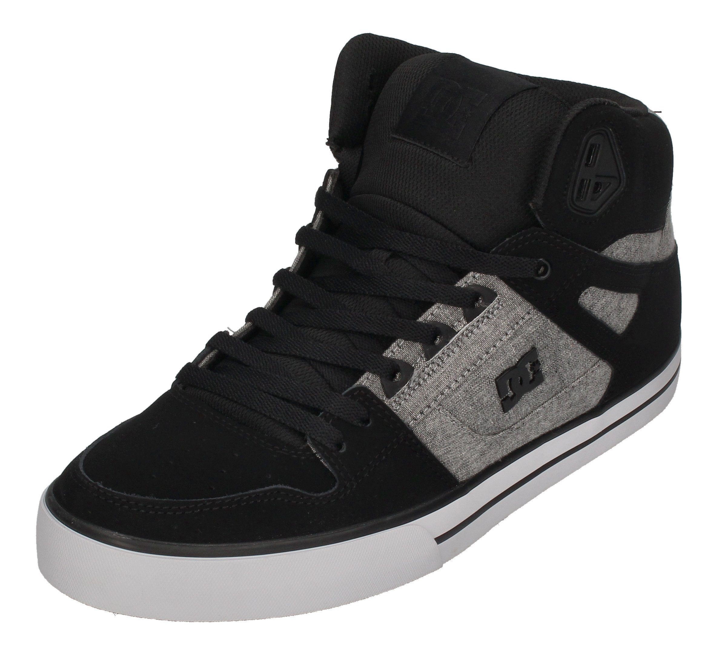 DC Shoes Pure HT WC ADYS400043 Skateschuh black battleship armor