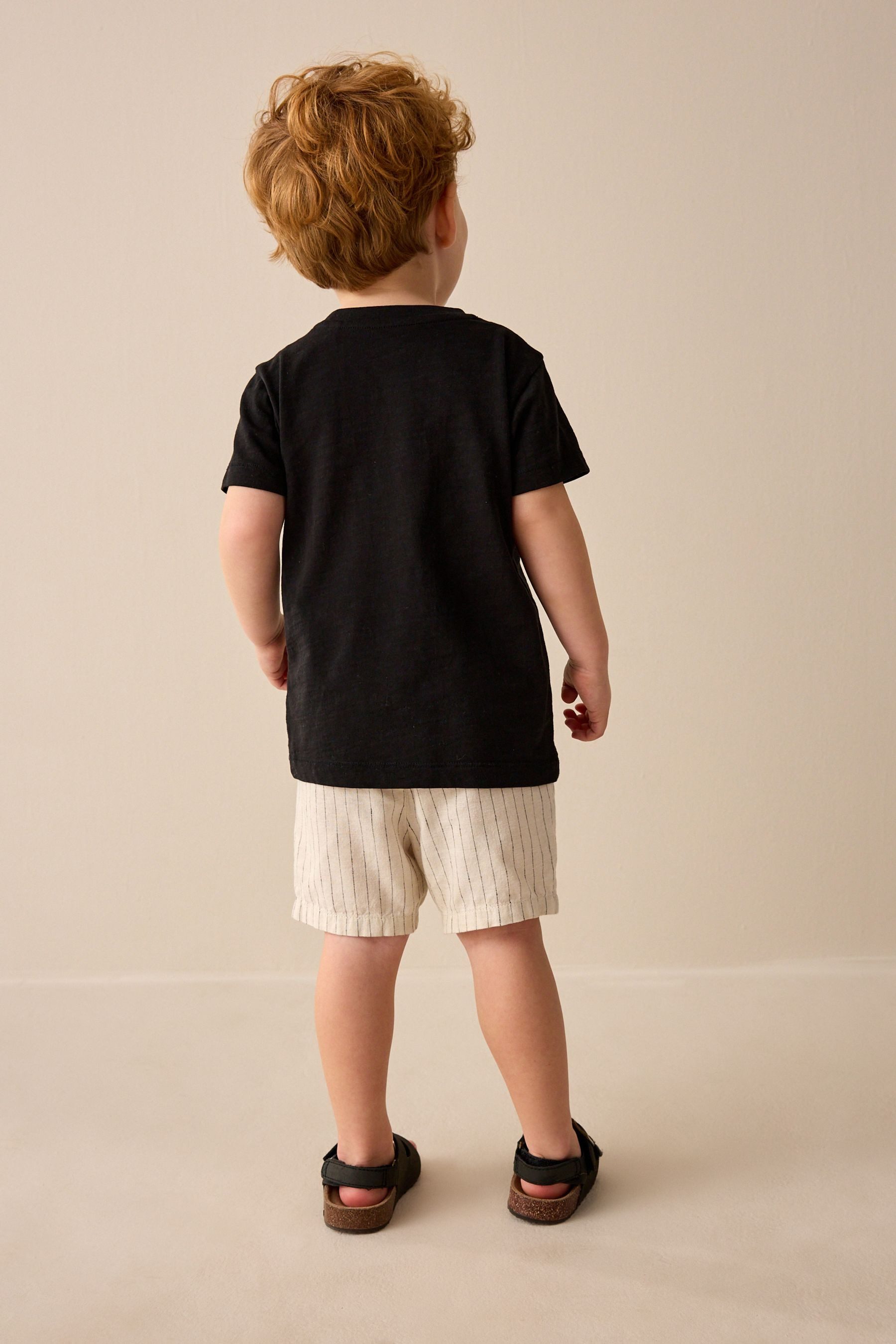 Next Webshorts Pull-On Shorts aus Leinen (1-tlg)