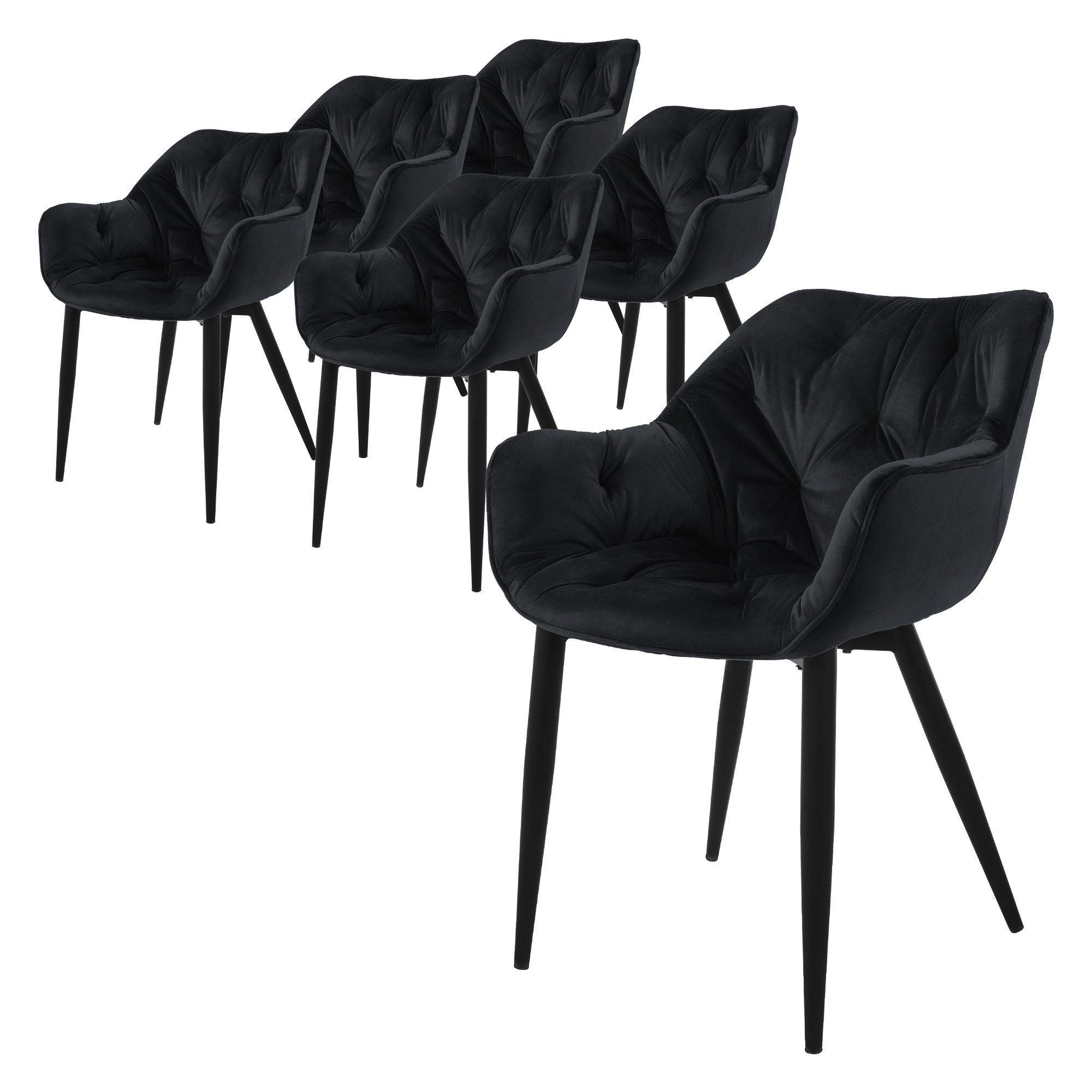 ML-DESIGN Stuhl Esszimmerstuhl mit Rückenlehnen und günstig online kaufen