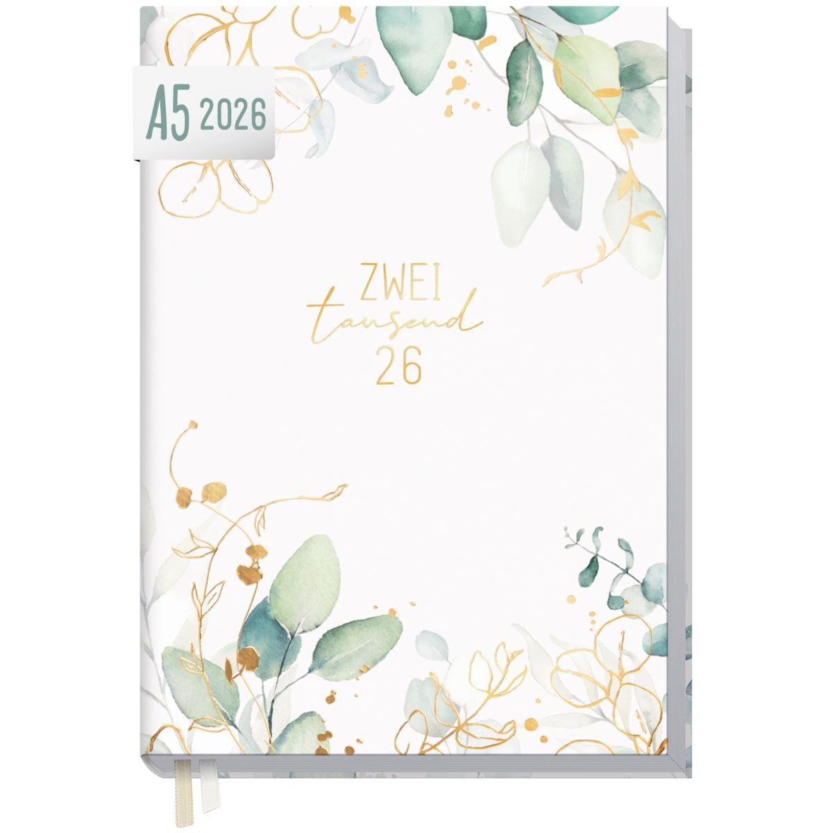 Häfft Terminkalender Business-Timer 2026 / A5, Lesezeichen