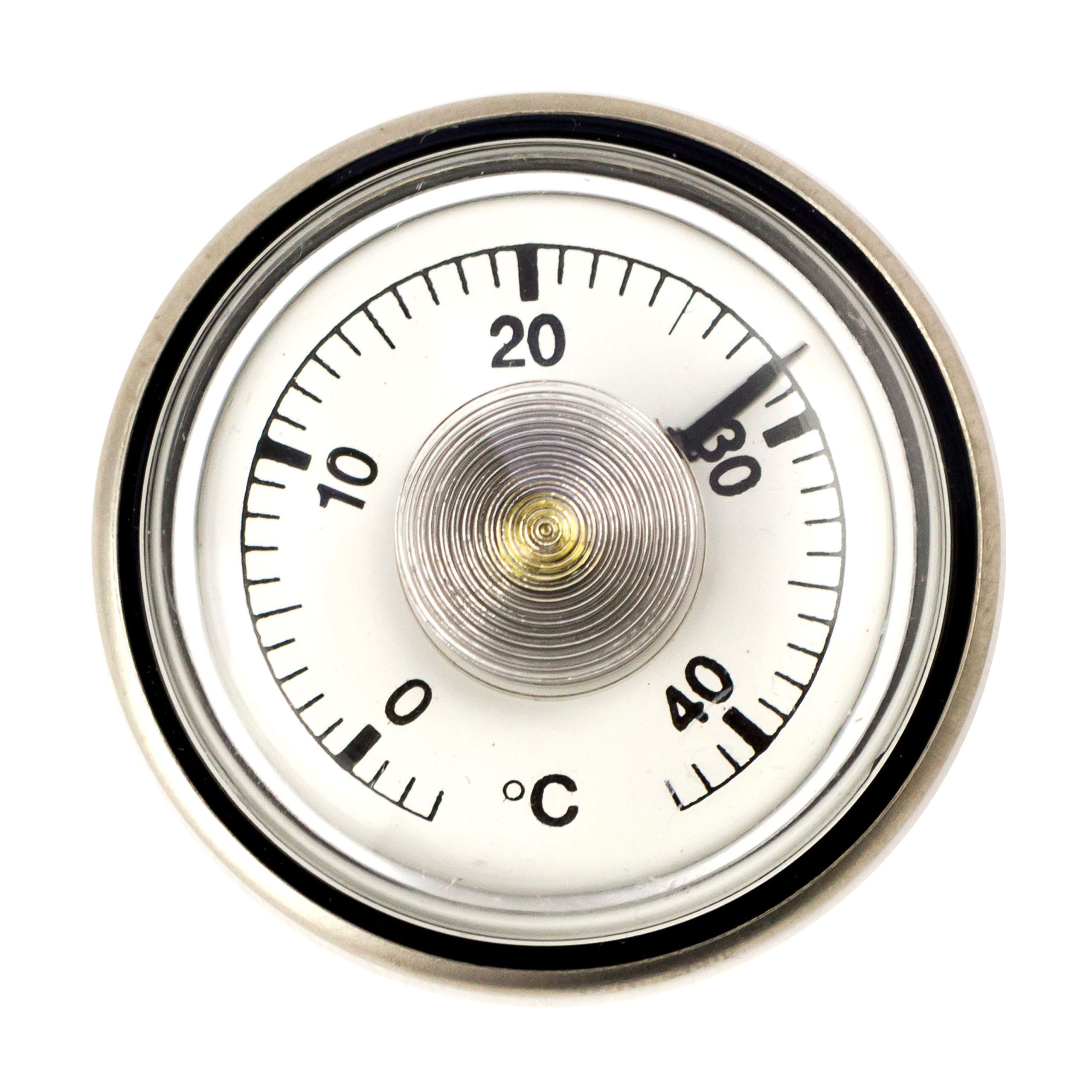 Lantelme Raumthermometer Fotolabor Thermometer Fotoentwicklung Säure Lösemittel Lauge Beständig, Aus Edelstahl, Analoge Temperaturmessung, Schwimmend