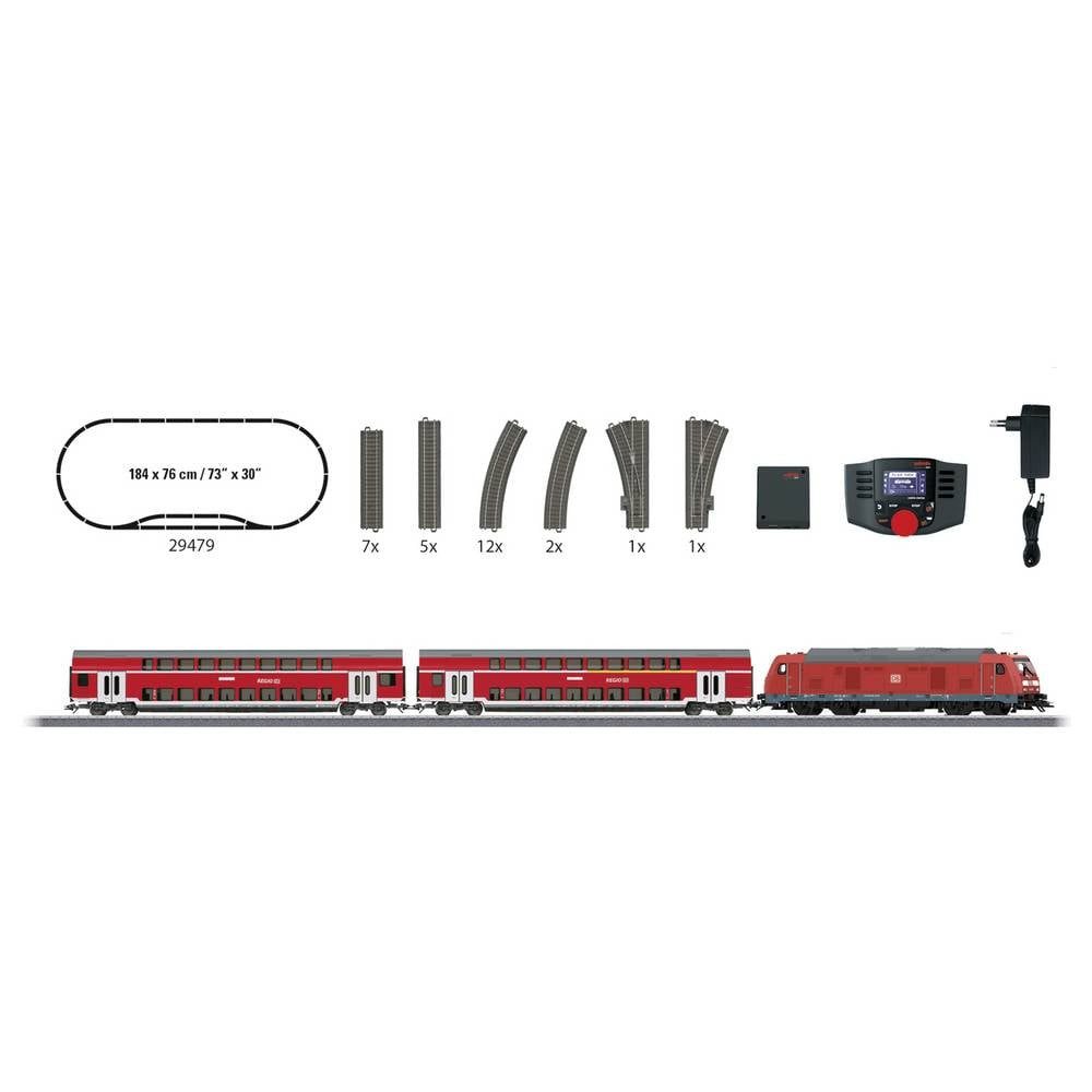 Märklin Modelleisenbahn Startpaket H0 Digital-Start-Set "Regional-Express" 29479