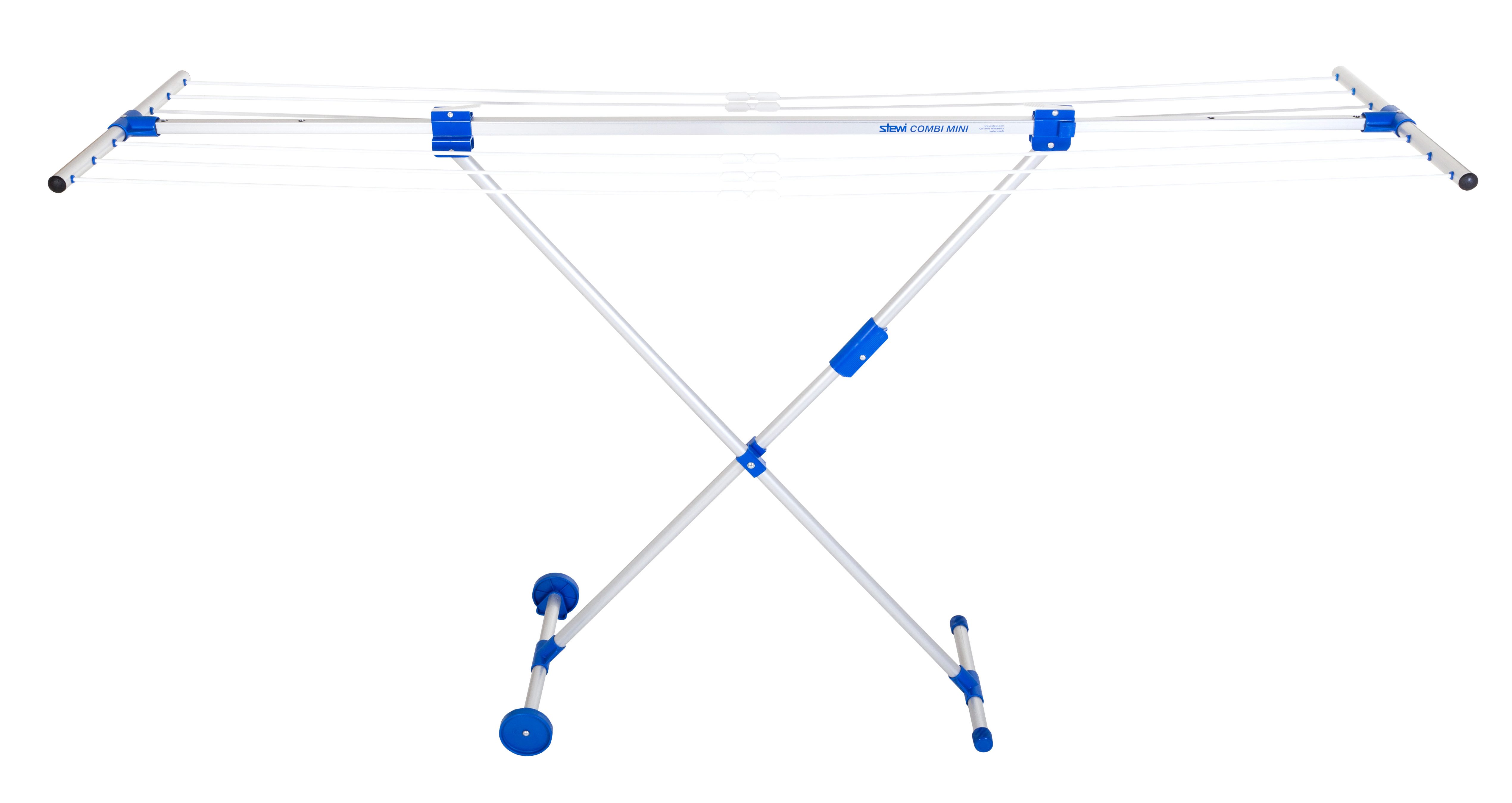 Stewi Wäscheständer Combi-Mini, Aluminium, Gewicht 3,3 kg