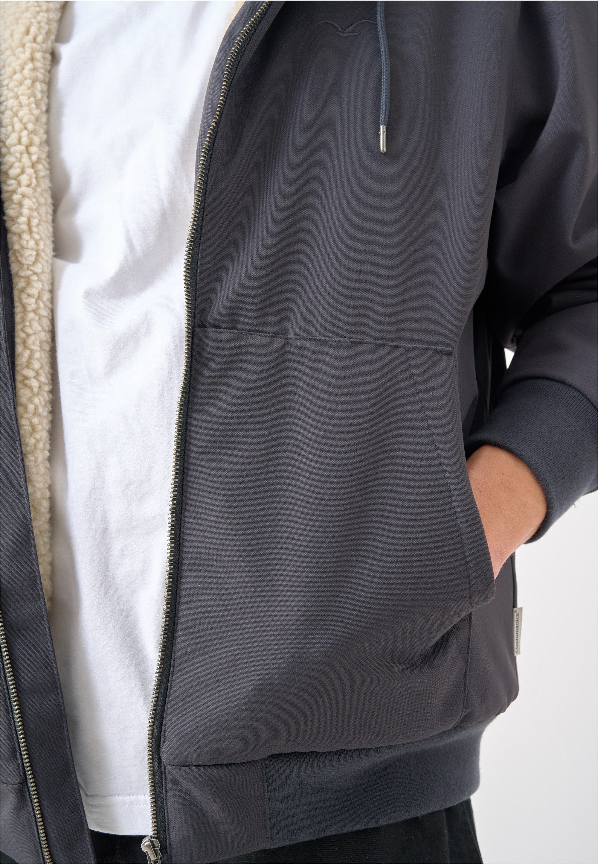 Cleptomanicx Bomberjacke Workist mit lockerem Schnitt