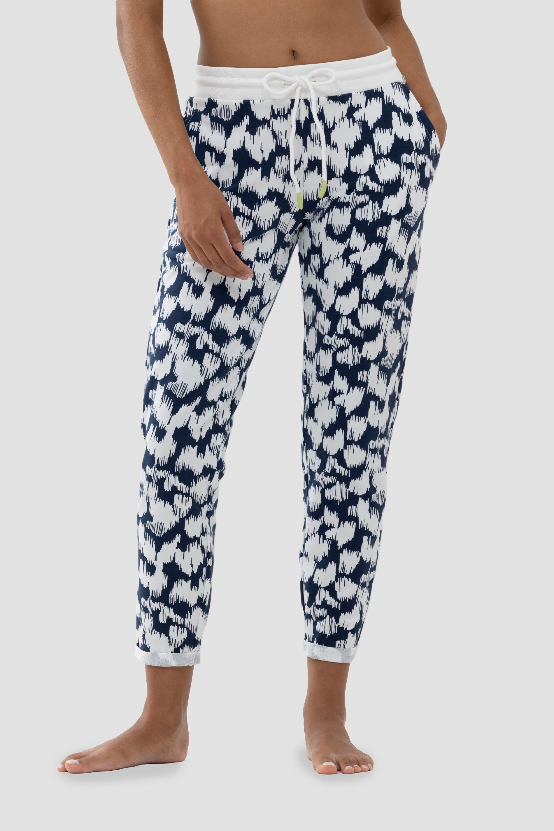 Mey Schlafhose Damen Serie Caren Ausgefallener Print (1-tlg)