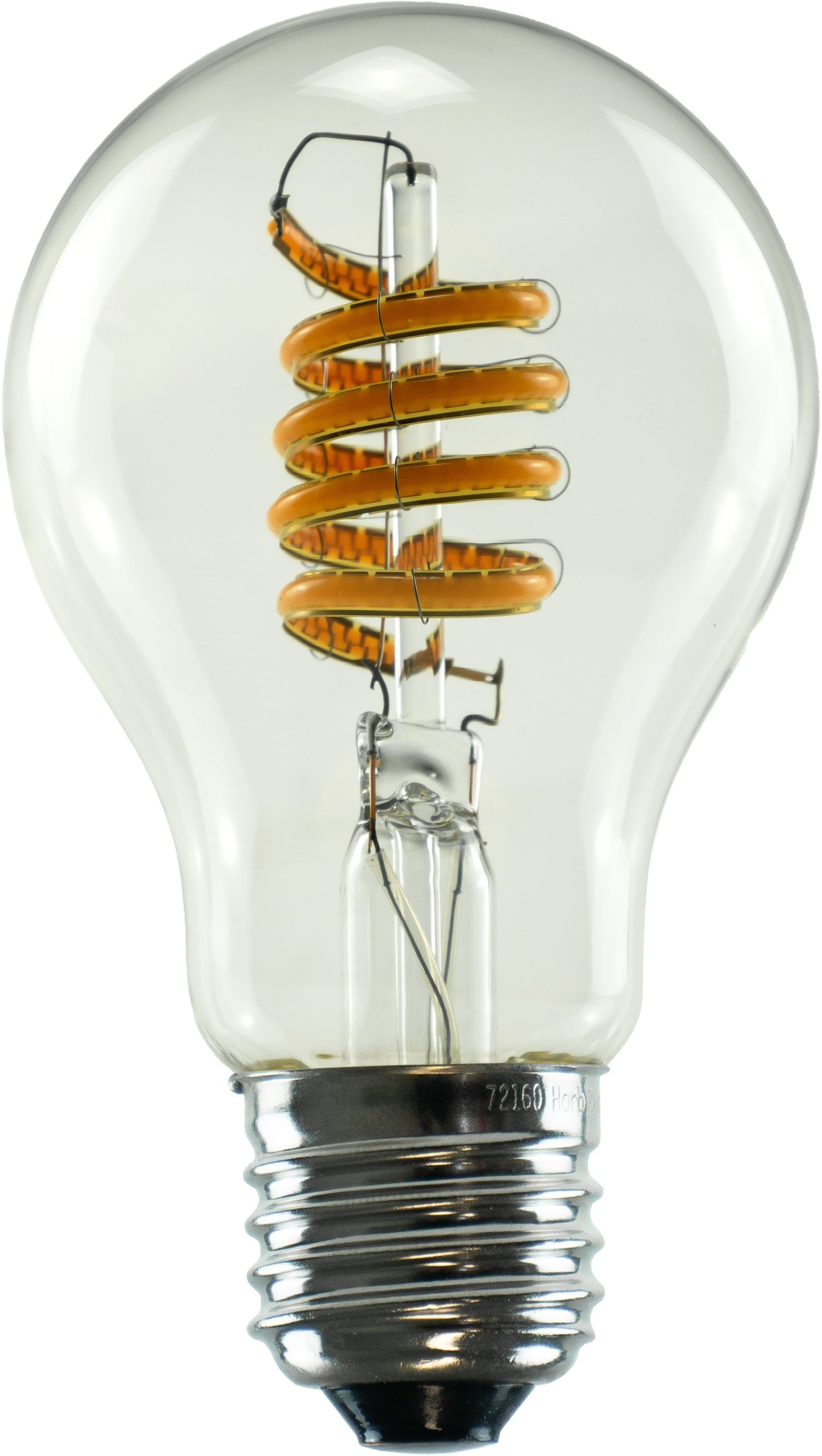 SEGULA LED-Leuchtmittel LED Glühlampe Curved Ambient klar, E27, Warmweiß, dimmbar, E27,Glühlampe Curved klar, Ambient Dimming